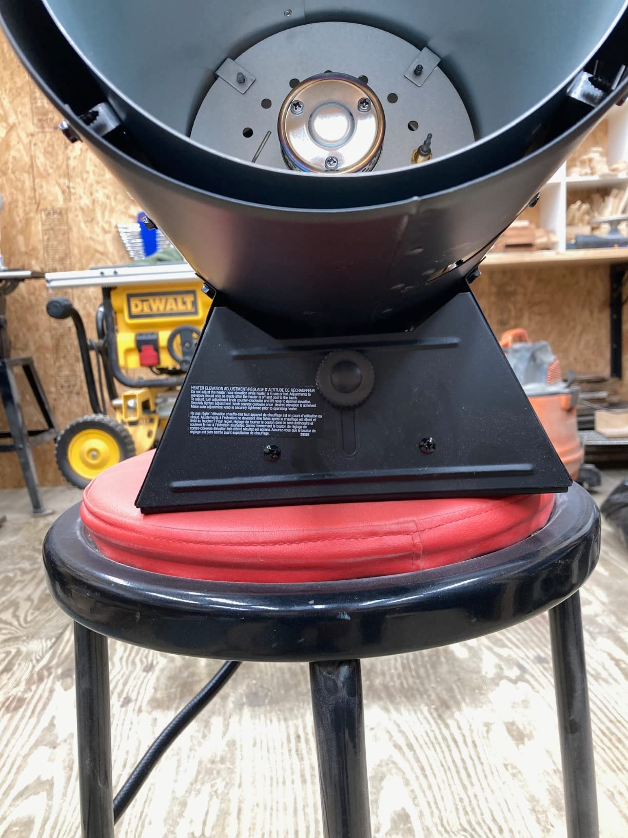 Mr. Heater 60,000 BTU Quiet Burner Technology Forced Air Propane Heater customer photo 1