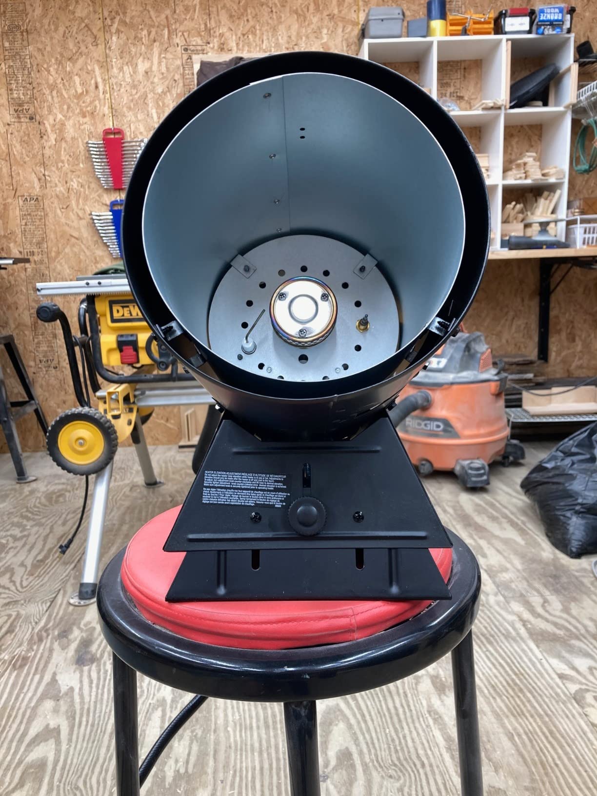 Mr. Heater 60,000 BTU Quiet Burner Technology Forced Air Propane Heater customer photo 2