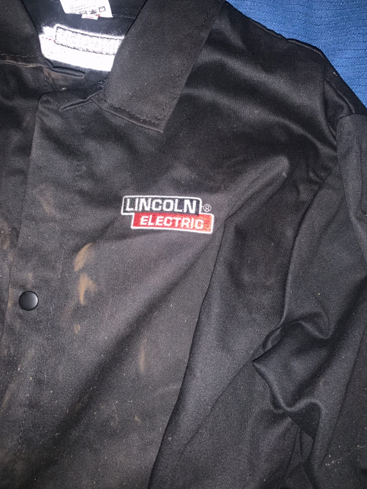 Lincoln Electric Black Flame-Resistant Cloth Welding Jacket customer photo 2