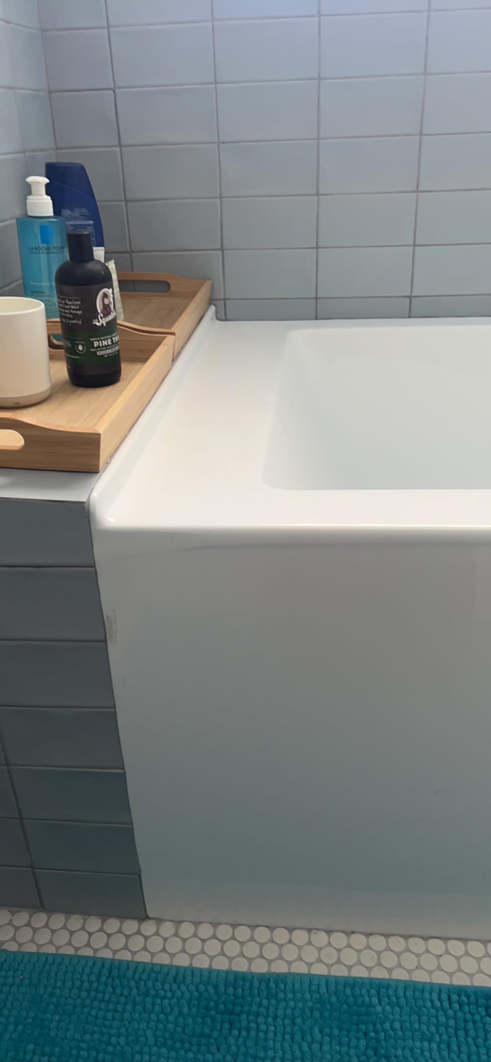 KINGSTON BRASS VTDE603122R 60-Inch Contemporary Alcove Acrylic Bathtub with Right Hand Drain and Overflow Holes, White customer photo 1