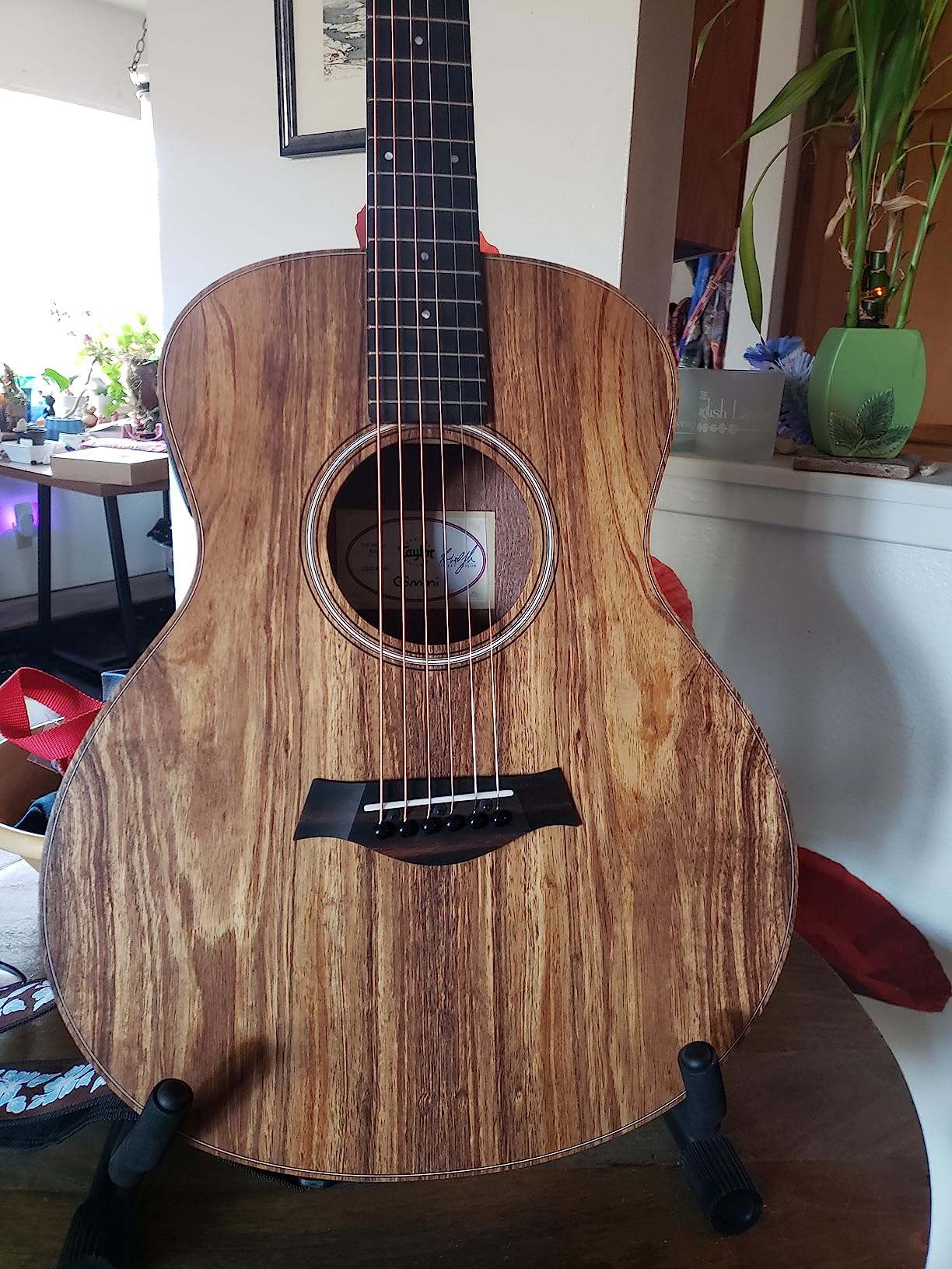 Taylor GS Mini-e Solid Koa Top ESB w/Gig Bag with case customer photo 2