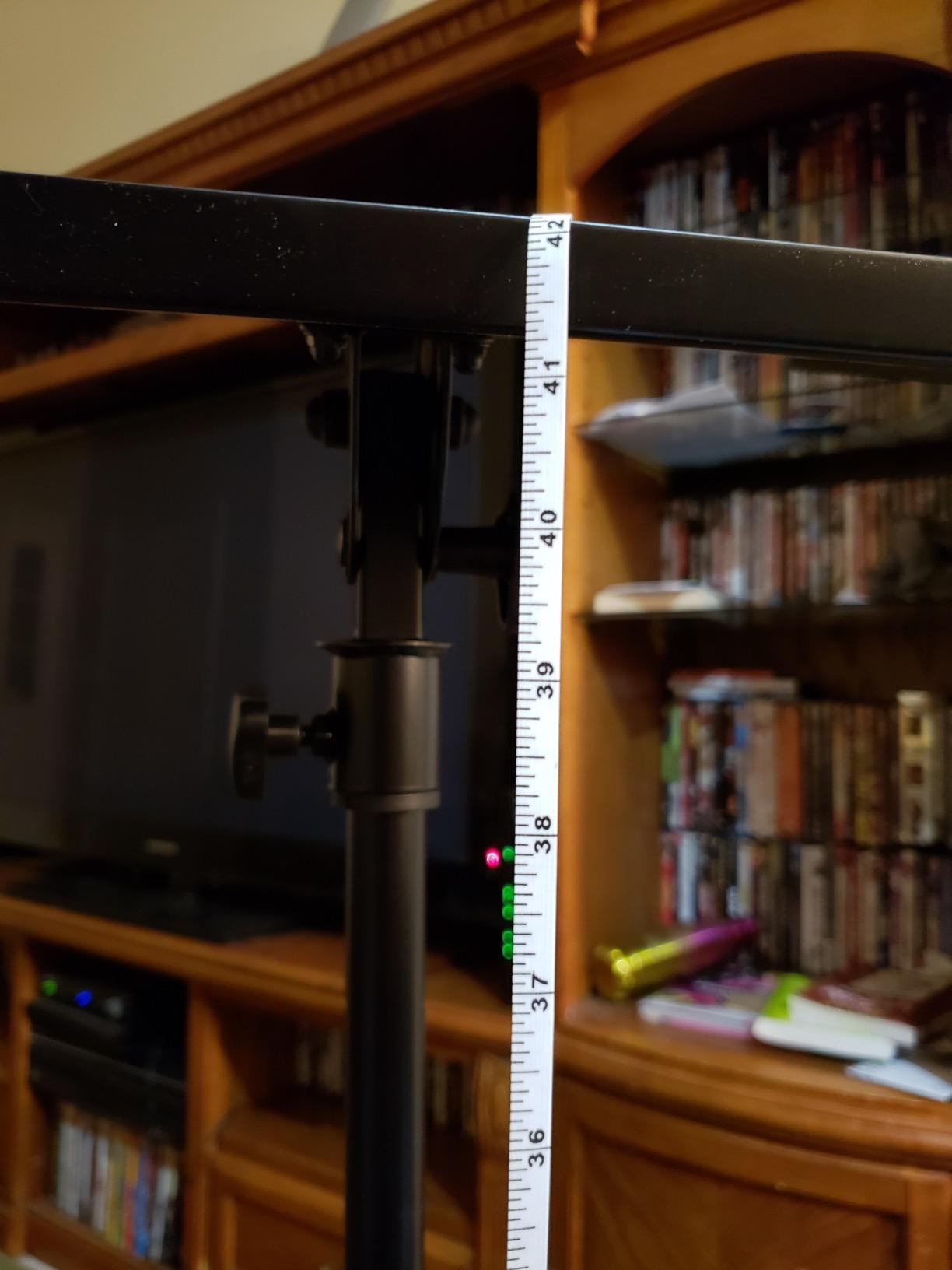 SAMSON LTS50 Adjustable Laptop Stand - Portable Tripod Stand for Laptop Computers, DJs, Musicians, Producers & Content Creators customer photo 2