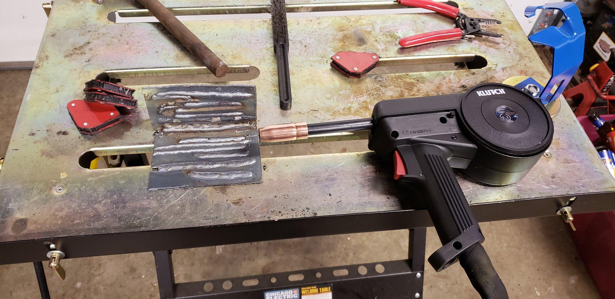 Klutch 150 Spool Gun Kit for Compatible Klutch MIG Welders | Fits Klutch MIG250S, MIG140Si and MIG/Stick 220Si Welders customer photo 2
