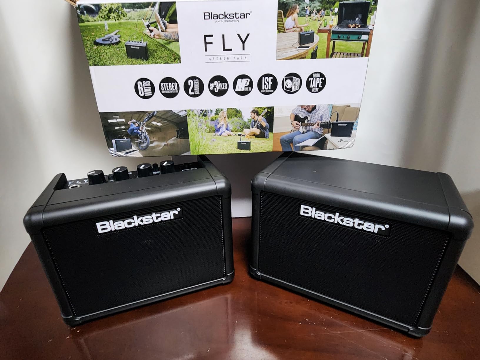 Blackstar Fly 3 - Guitar Combo Amp Stereo Pack w/Fly 3 Amp, Fly 103 Extension Cab, and Power Supply customer photo 2