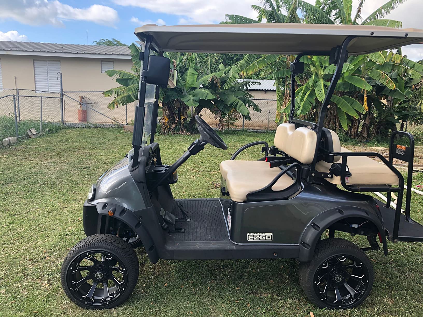 MADJAX EZGO RXV Golf Cart 6 Inch Lift Kit | A-Arm Lift Kit | Directly Compatible with 2008-2013.5 Electric Models (2013.5-2022 Gas & Electric Models Require Additional Bracket) customer photo 2