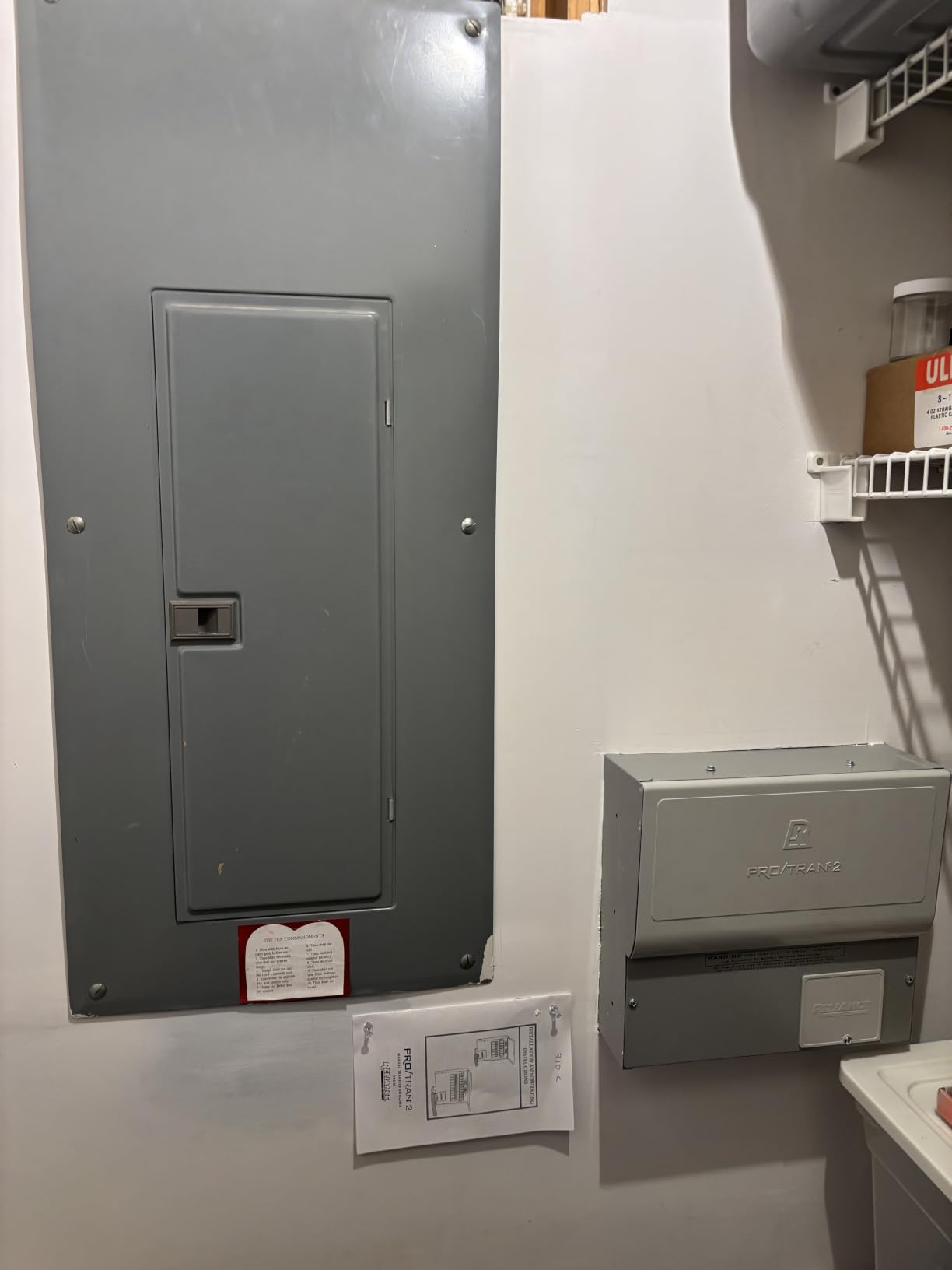 Reliance Controls 310C Pro/Tran2 30-Amp 10-Circuit 2 Manual Transfer Switch customer photo 2
