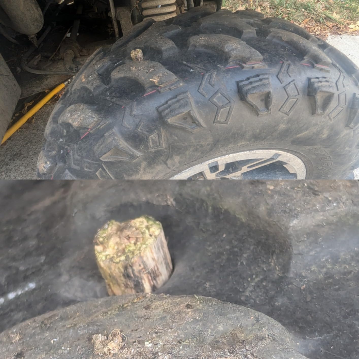 WANDA ATV/UTV Tires 25x8-12 25x8x12 6-Ply Light Mud Tires, Set 2-10243 customer photo 1