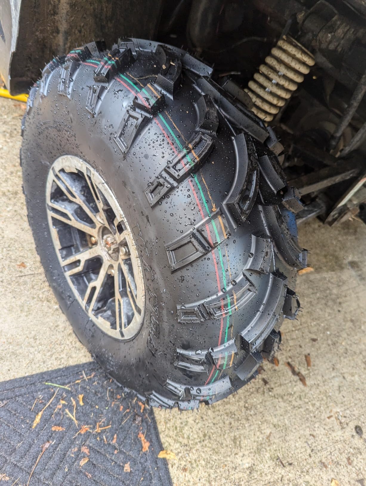 WANDA ATV/UTV Tires 25x8-12 25x8x12 6-Ply Light Mud Tires, Set 2-10243 customer photo 2