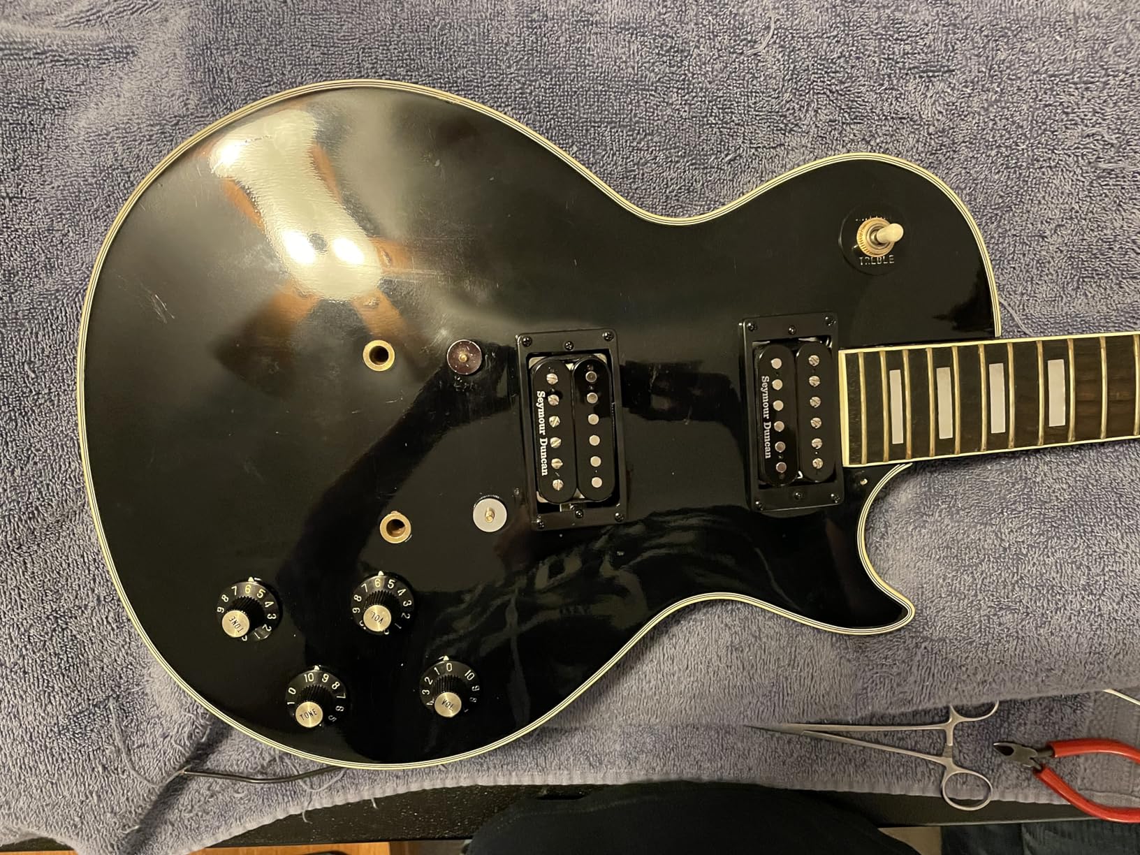 Seymour Duncan Pearly Gates Humbucker Pickup Set - Black customer photo 2