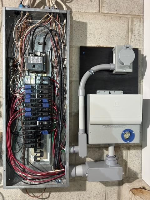 Reliance Controls A510A Pro/Tran2 50-Amp 10-Circuit 2 Manual Transfer Switch with Optional Power Inlet customer photo 2