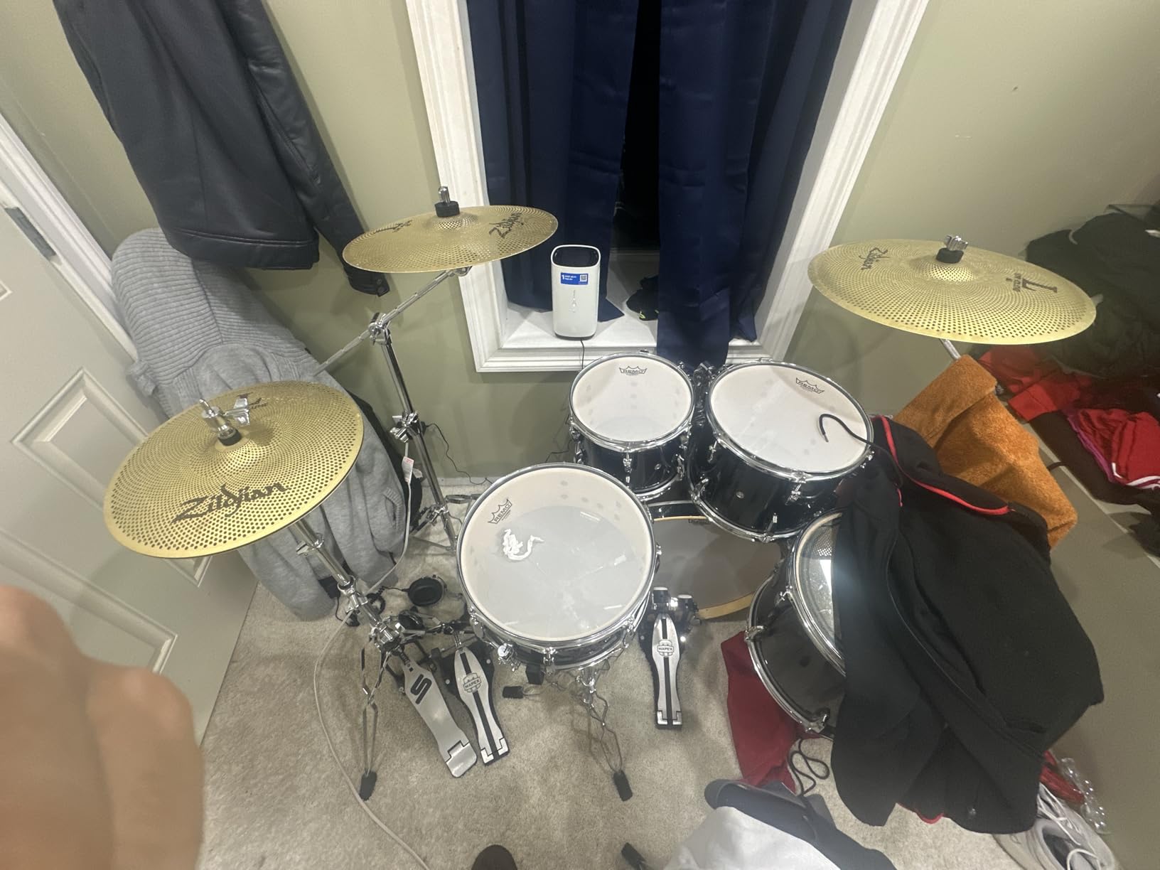 Zildjian L80 Low Volume Cymbal Set (LV348) - 13