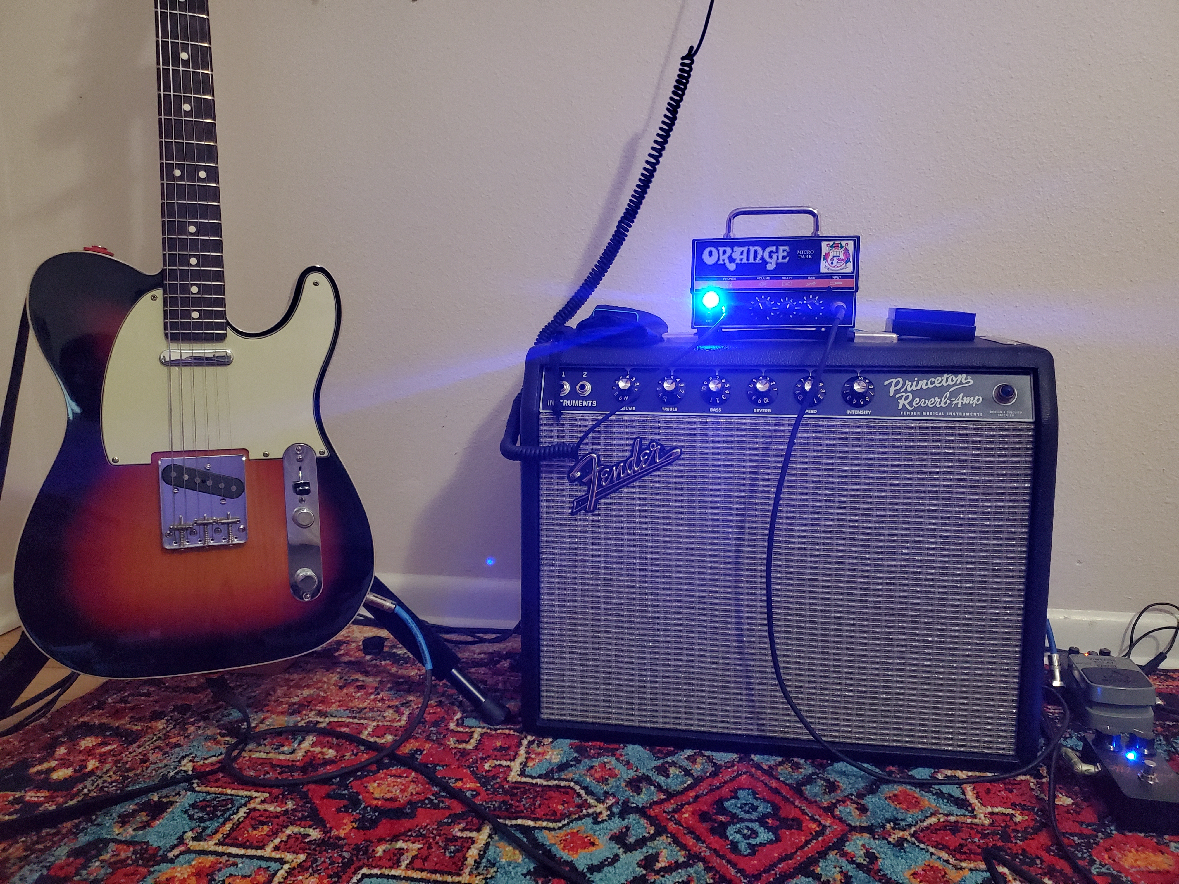 Orange Micro Dark 20W Hybrid Guitar Amplifier Head customer photo 1