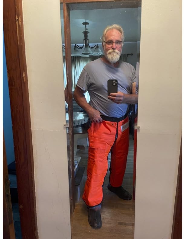 FORESTER Chainsaw Chaps for Men & Women | Apron-Style Chaps with Pocket & Adjustable Waist | Chainsaw Safety Equipment customer photo 1
