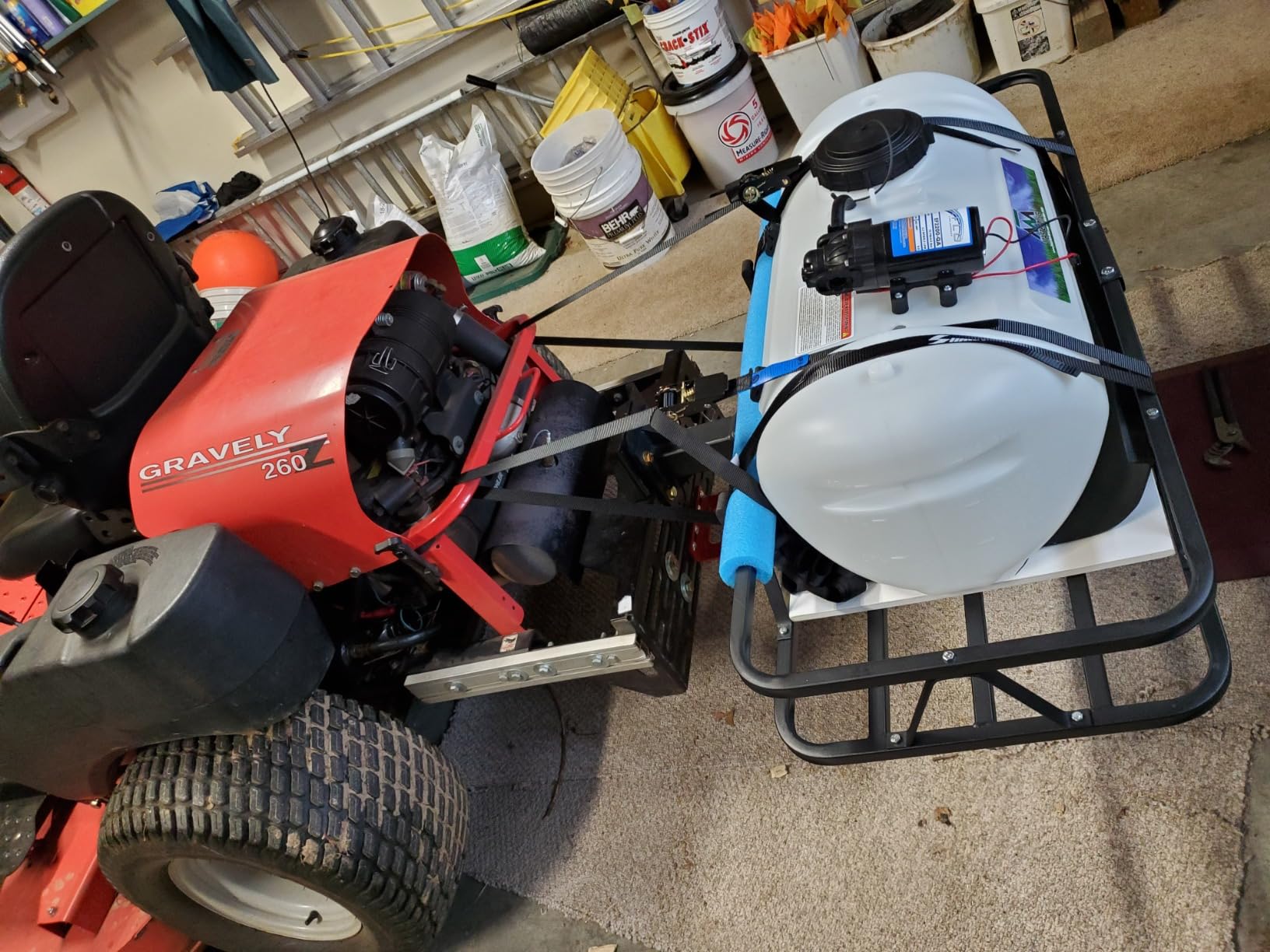 Master Mfg 15-Gallon UTV & ATV Spot Sprayer - 2.2GPM, 70PSI Max for Fertilizer, Weed & Pest customer photo 2