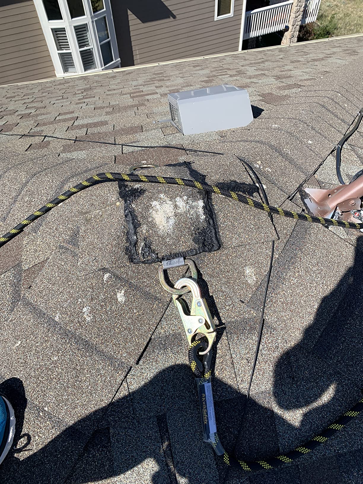 KwikSafety - Charlotte, NC - TORNADO Fall Protection Safety Harness [Full Body Single D-Ring] Construction ANSI Tested OSHA customer photo 2