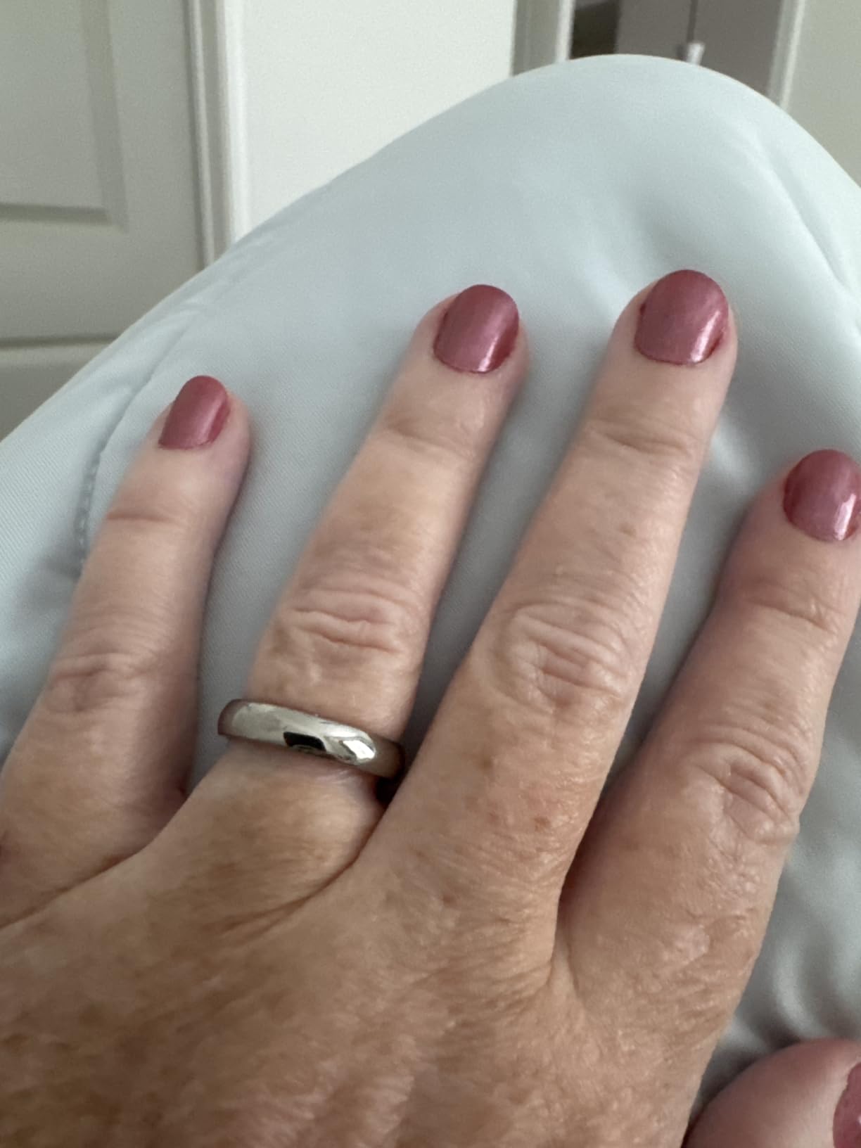TIGRADE 2mm 4mm 6mm 8mm 10mm Titanium Ring Plain Dome High Polished Wedding Band Comfort Fit Size 3-15 customer photo 1