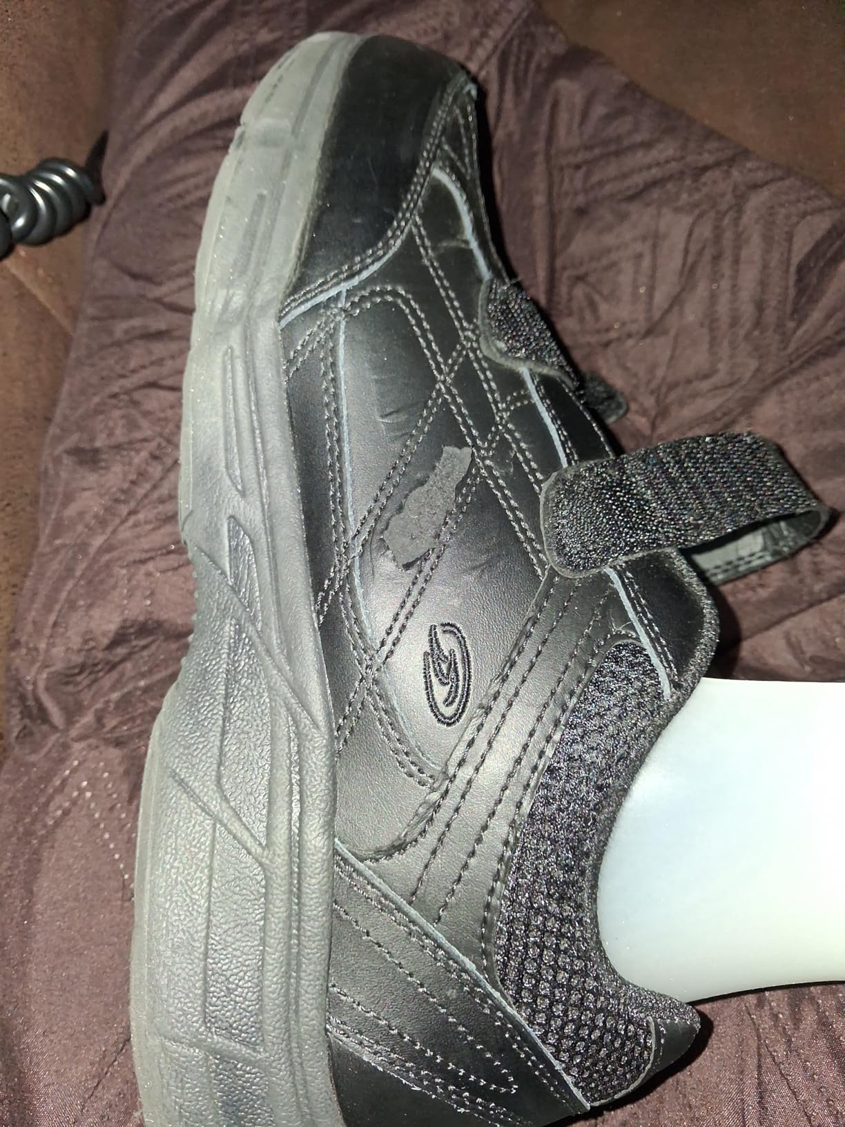 Dr. Scholl's - Men's Brisk Light Weight Dual Strap Sneaker, Wide Width customer photo 1