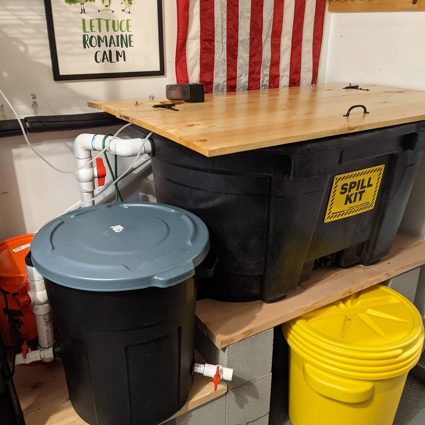 AWF PRO 20 Gallon Universal Spill Kit, 59 Pieces | Includes DOT Approved 20 Gallon Drum, Sorbent Socks, Pads, & Pillows, & Accessories customer photo 1