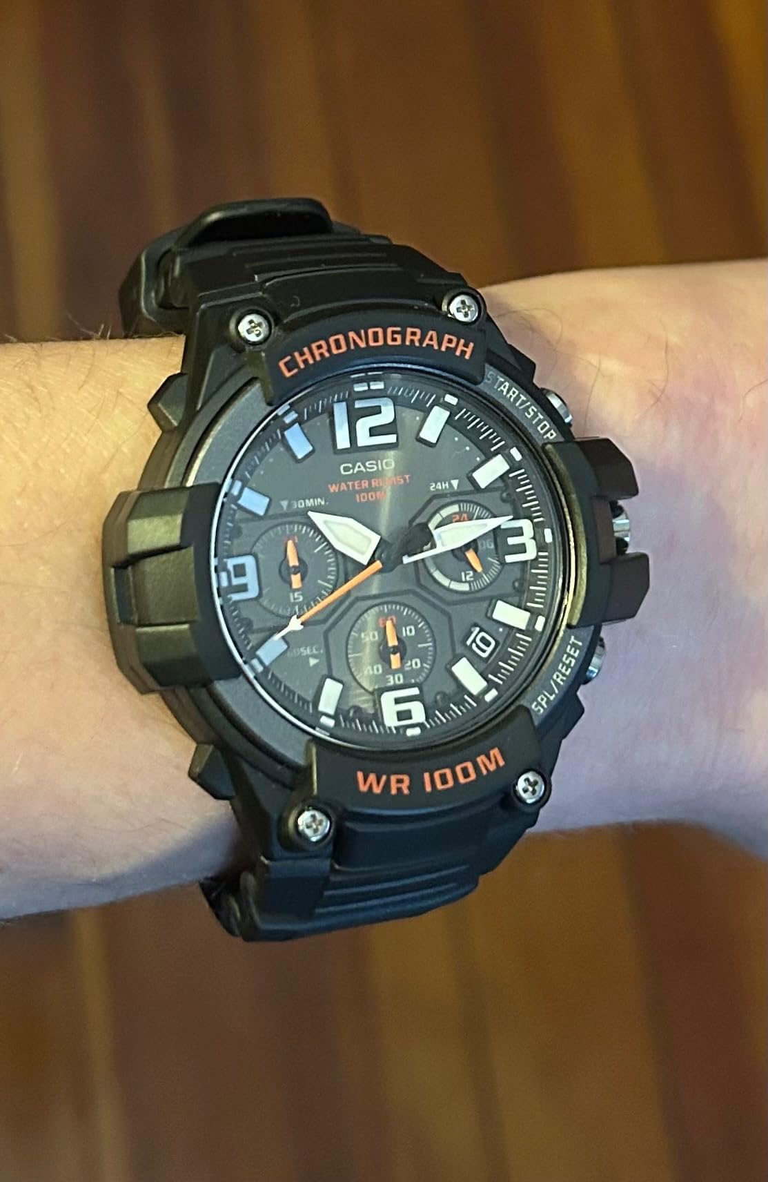 Heavy Duty Design Chronograph Watch customer photo 1