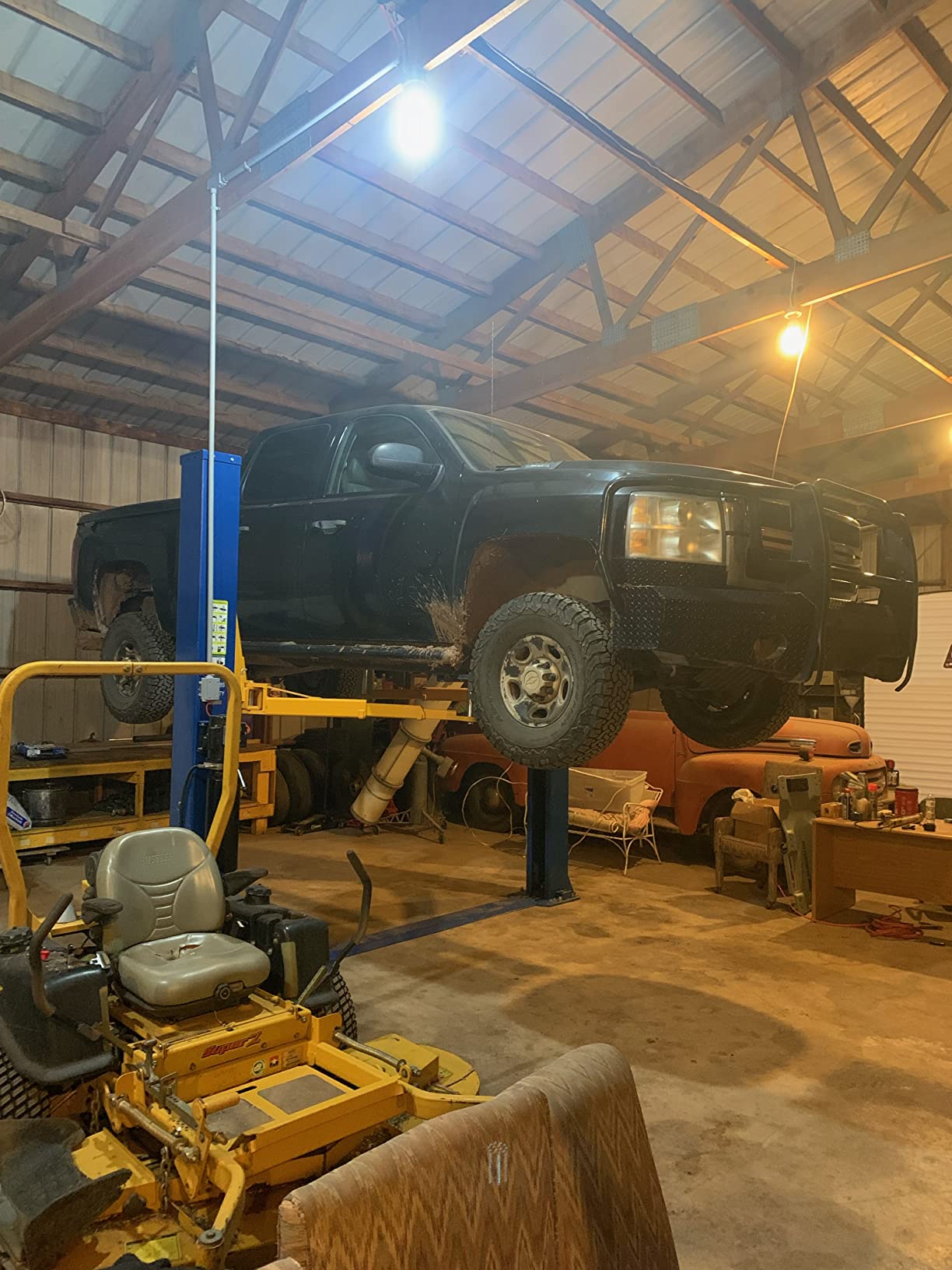 TRIUMPH NT-11 11,000 lb Two Post Floor Plate Auto Lift Car Truck Lift Hoist Base Plate customer photo 1