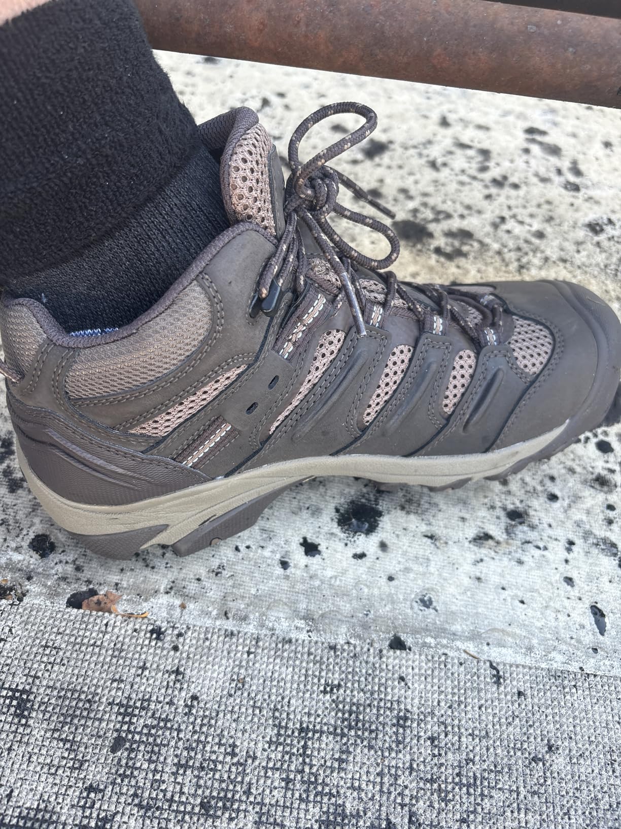 KEEN Utility Men's Lansing Mid Height Steel Toe Waterproof Work Boots customer photo 1