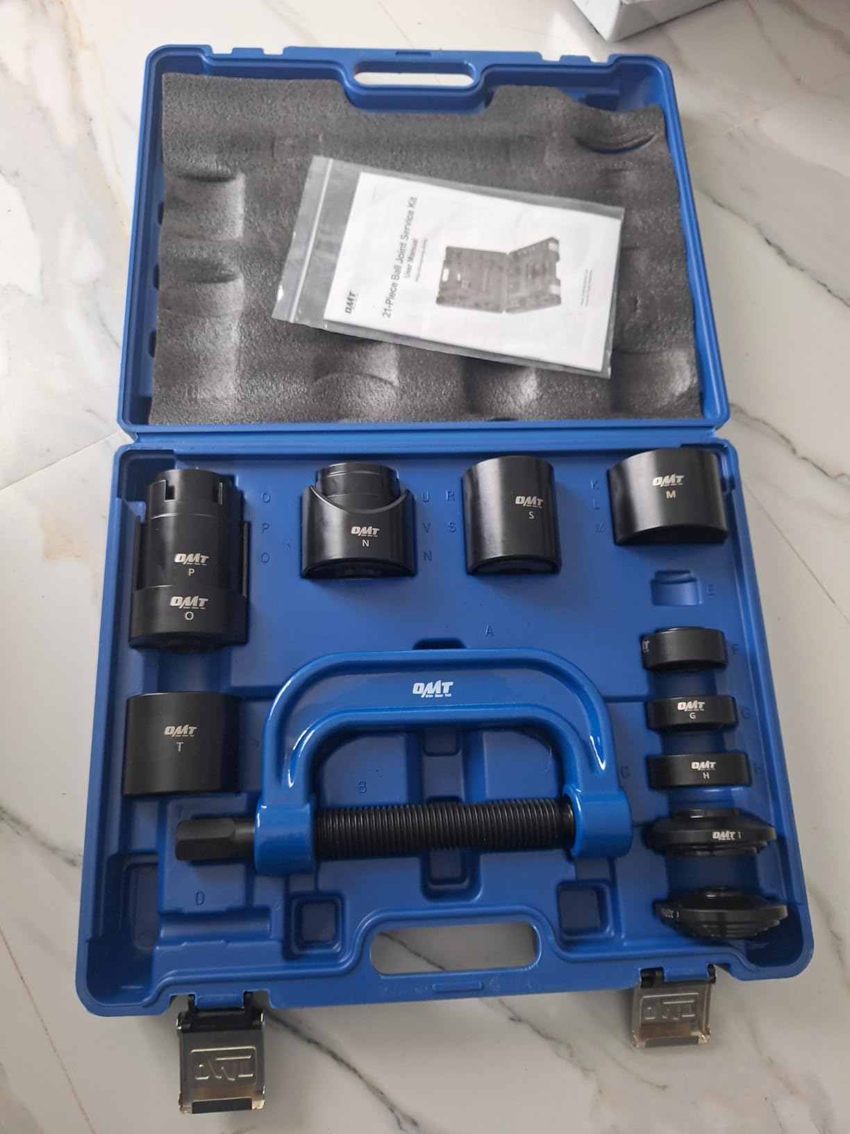 Orion Motor Tech Ball Joint Press Kit, 21-Piece Ball Joint Removal Tool for Installing and Removing Ball Joints, U Joints, and Anchor Pins, Heavy Duty Ball Joint Press Tool for 2WD and 4WD Vehicles customer photo 1
