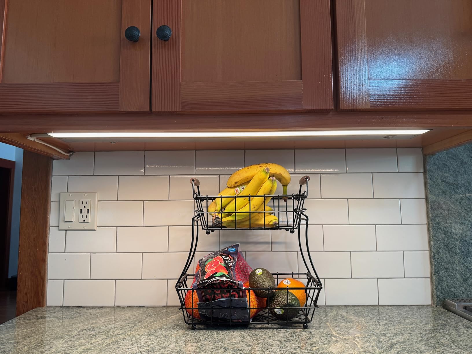 LED Under Cabinet Lighting Hardwired - 24 Inch White | 3CCT, Dimmable, Low-Profile, Linkable Fixture, Plug-In Option & Hi/Low Brightness Control customer photo 1