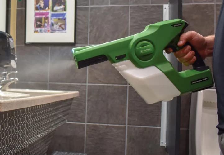 Victory Innovations Cordless Electrostatic Handheld Sprayer for Disinfectants and Sanitizers, 360 Degree Coverage, 3-in-1 Nozzle, Easy Fill Tank Covers 2,800 Sq Ft (VP200ESK) customer photo 1