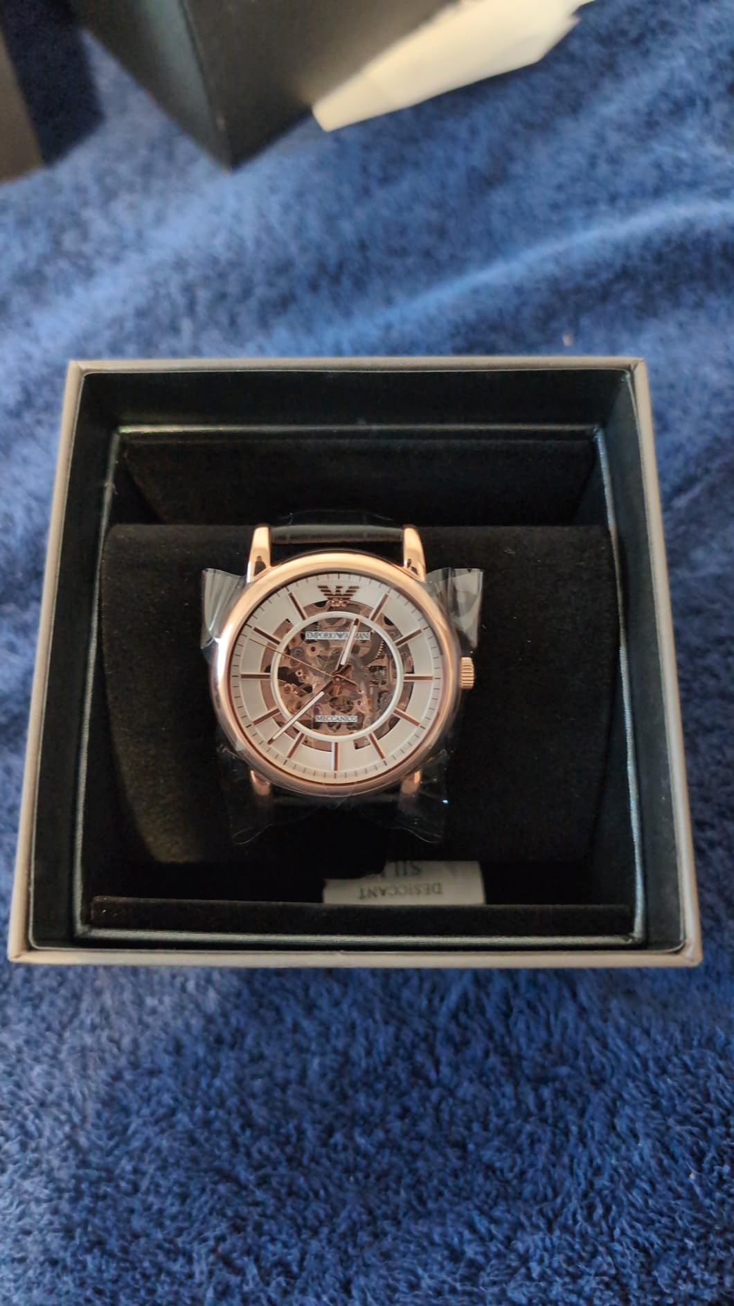 Emporio Armani Men's Three Hand, Automatic or Chronograph Watch with Stainless Steel or Leather Band customer photo 1