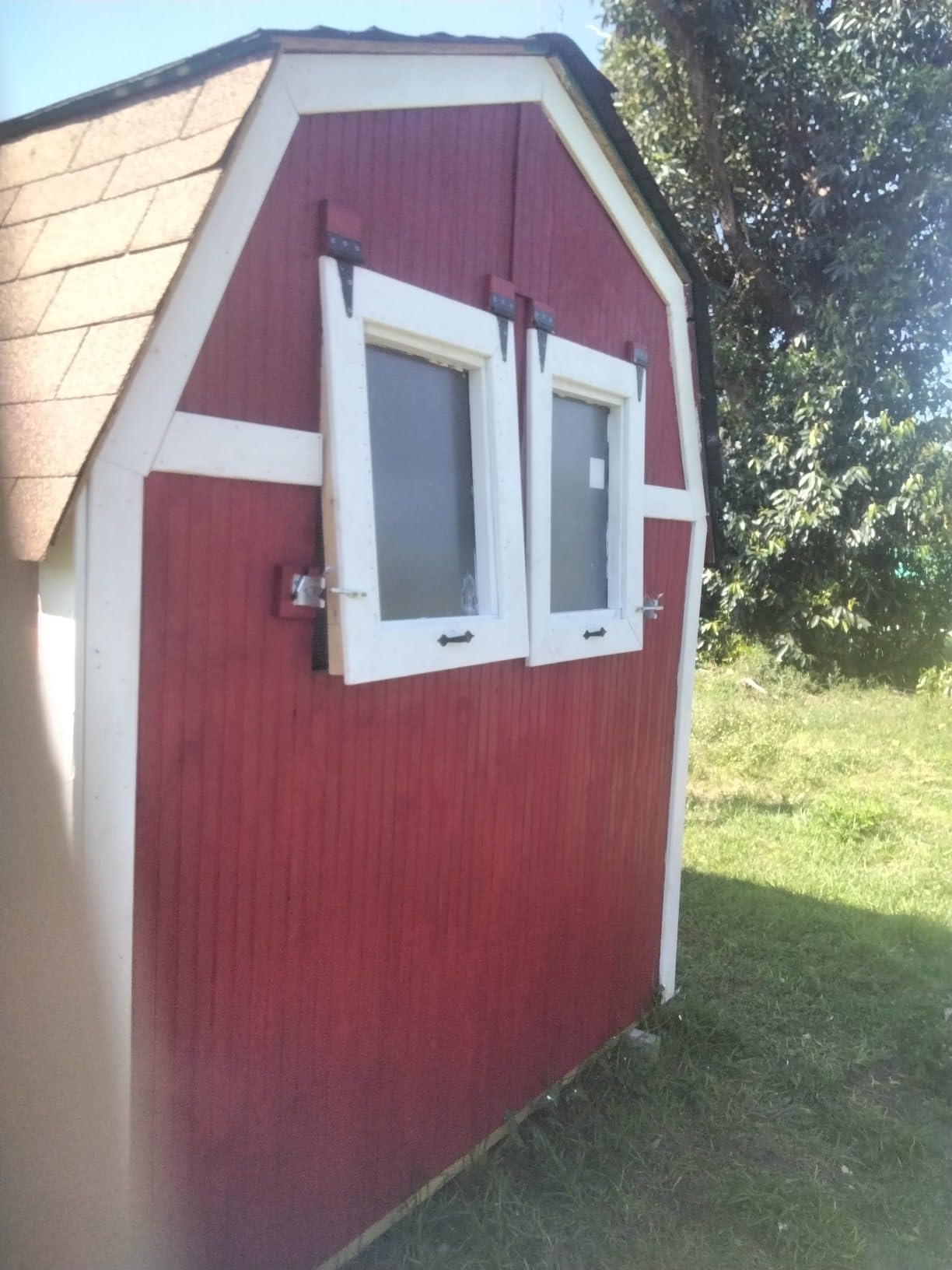 Instant Framer Kit Barn Style Shed Kit customer photo 2
