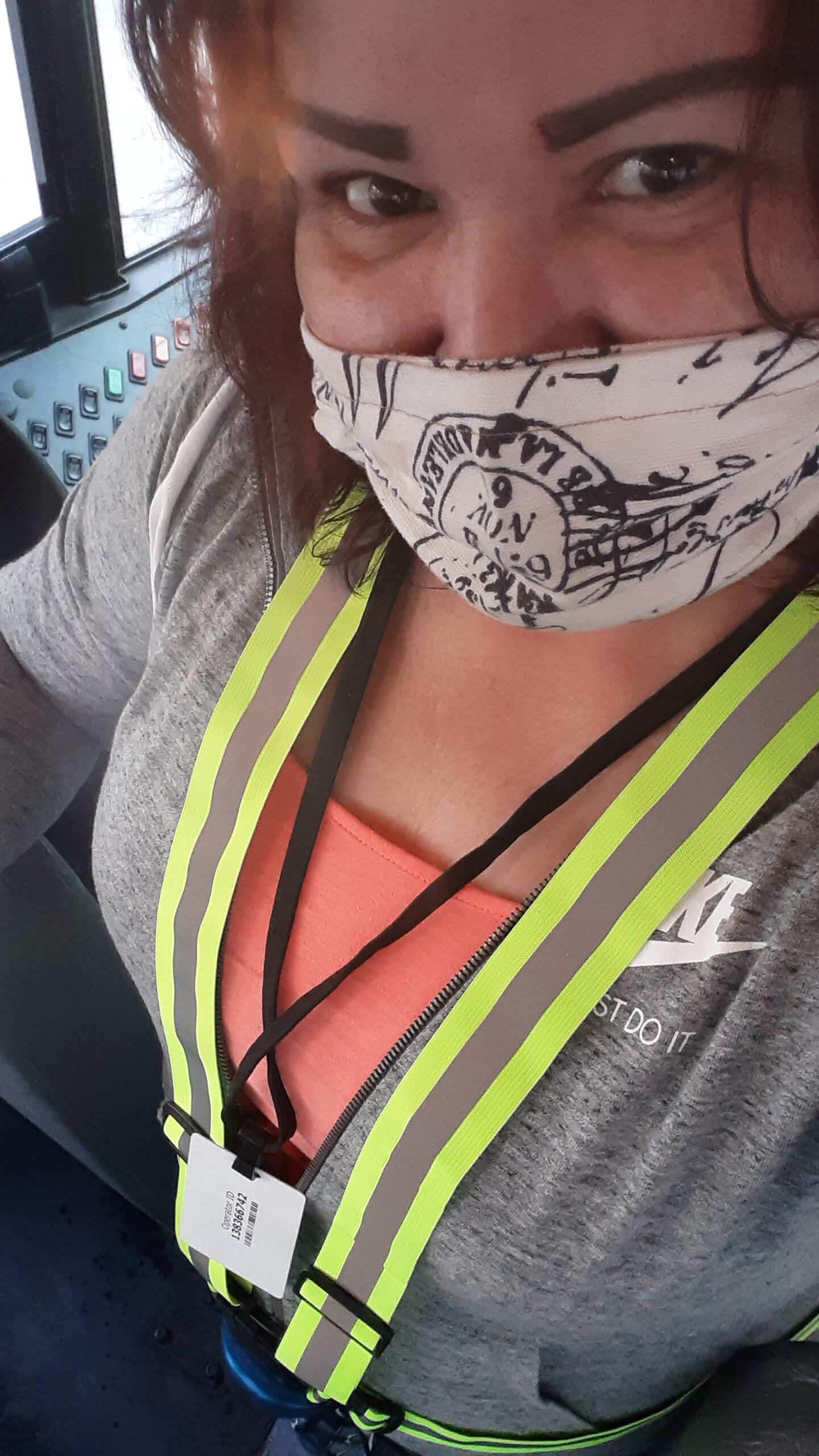 zojo High Visibility Reflective Safety Strap Vest Bulk 10 Pack | Lightweight, Adjustable Elastic Strip, Running, Cycling, Jogging, Hiking, Roadside Safety, Construction, Volunteer, Surveyor, Unisex customer photo 2