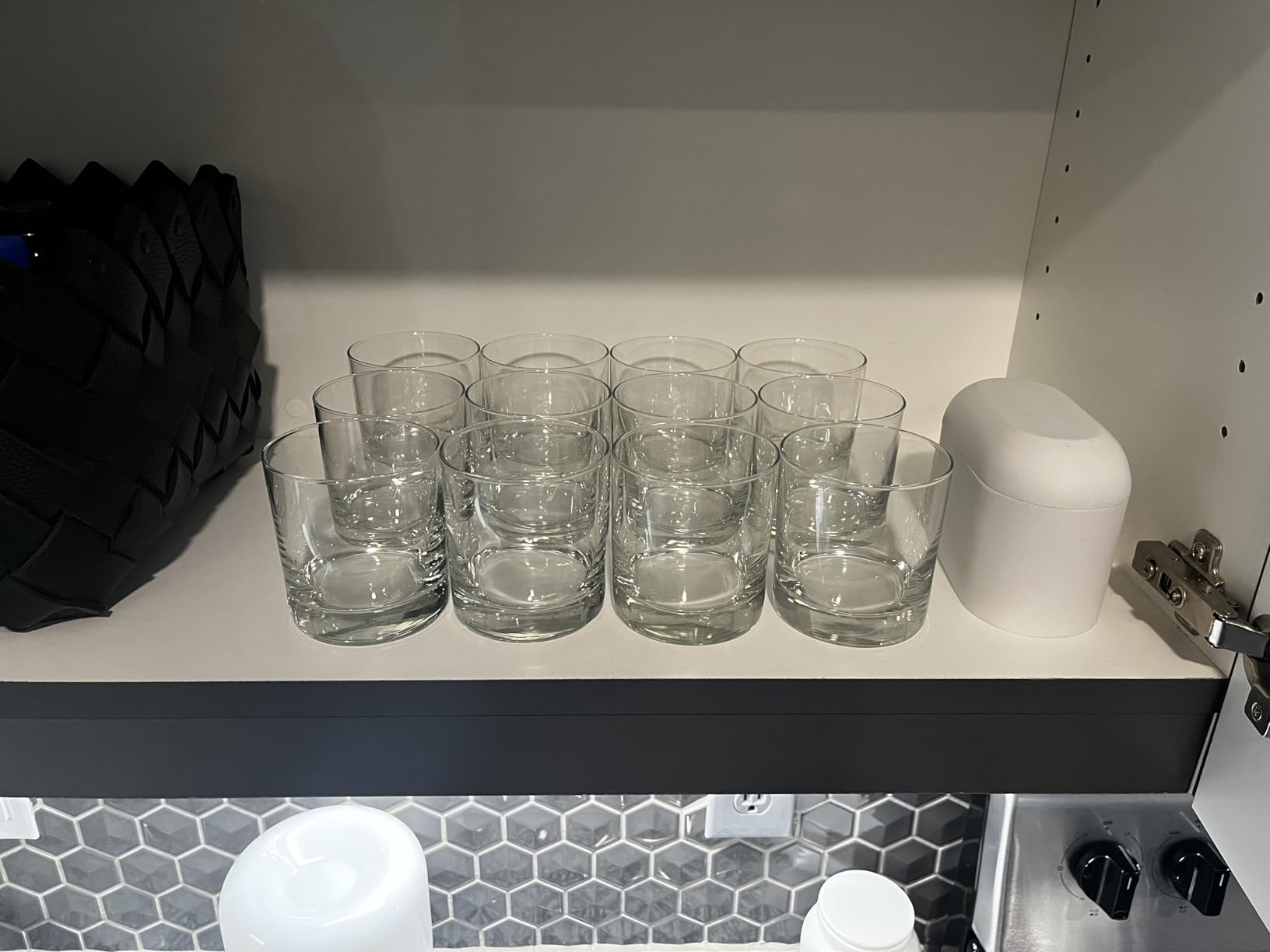 Libbey 917CD Heavy Base Rocks Glasses Set of 12, 11 oz | Rocks Glass Cups Set with Simple Lines, Elegant Old Fashioned Glass for Whiskey, Cocktails and More customer photo 2