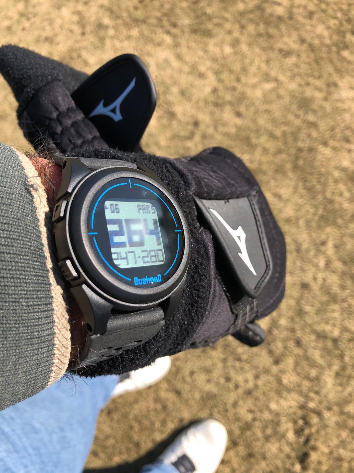 Bushnell 368850 iON2 Golf GPS Watch, Black/Blue customer photo 1