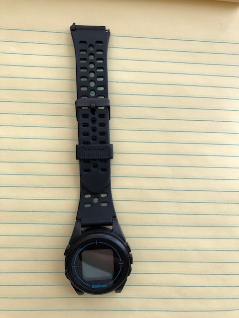Bushnell 368850 iON2 Golf GPS Watch, Black/Blue customer photo 2