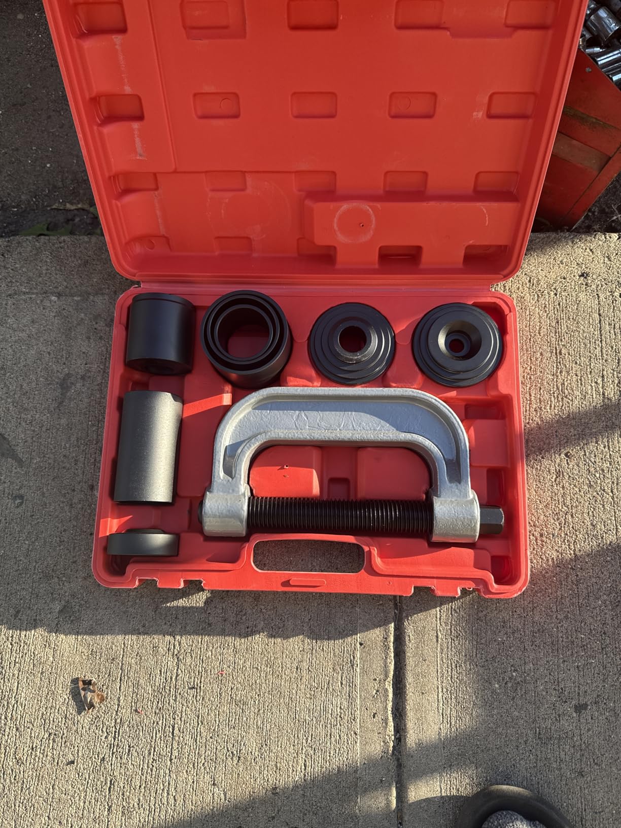 4 in 1 Ball Joint Service Tool Kit 2WD & 4WD Remover Installer with 4-Wheel Drive Adapters customer photo 1