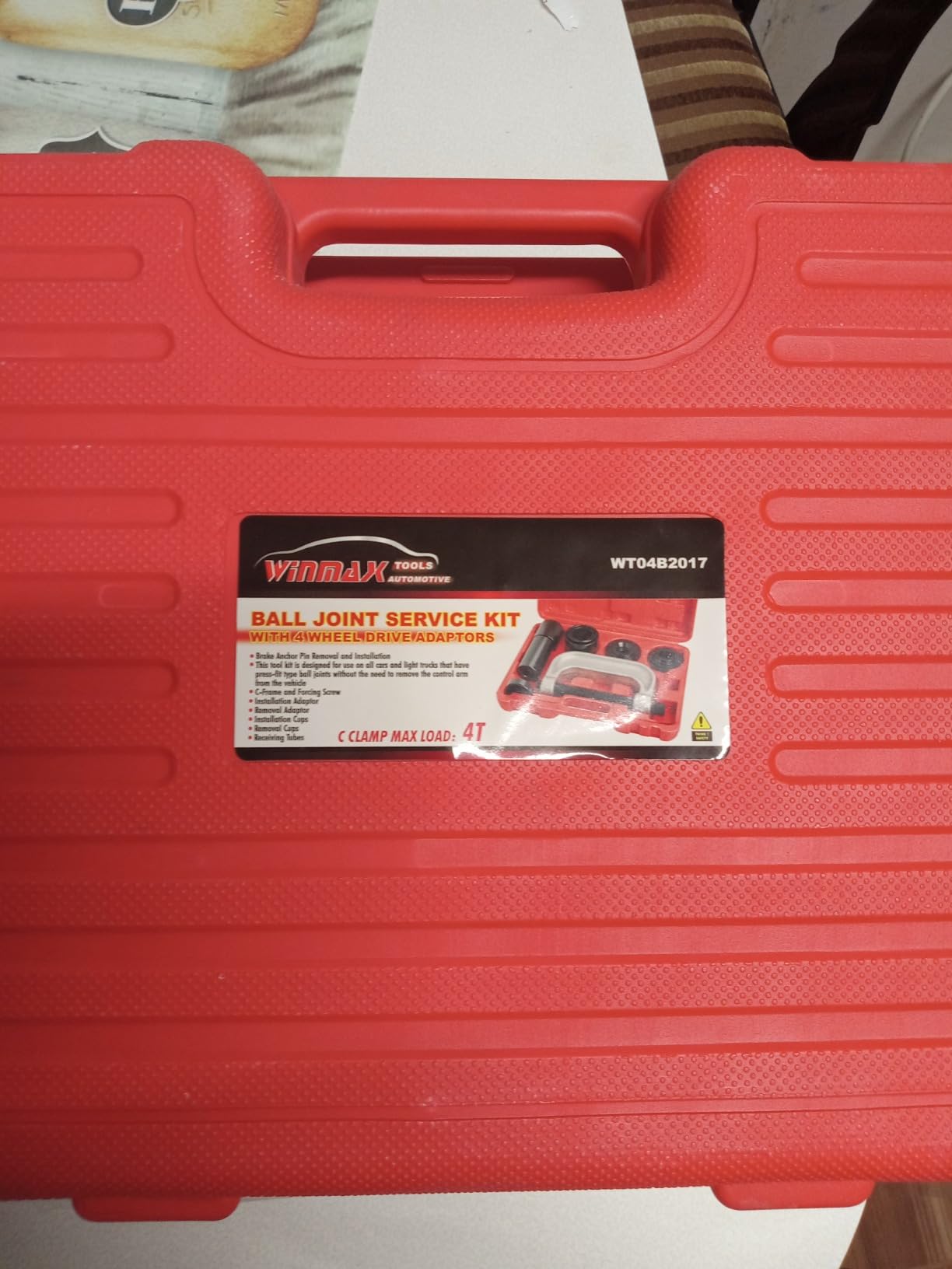 4 in 1 Ball Joint Service Tool Kit 2WD & 4WD Remover Installer with 4-Wheel Drive Adapters customer photo 2
