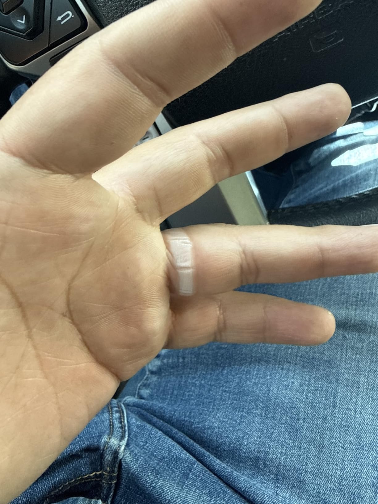 ThunderFit Silicone Rings for Men - 7 Rings / 4 Rings / 1 Ring Step Edge Rubber Wedding Bands 10mm Wide - 2.5mm Thick customer photo 2