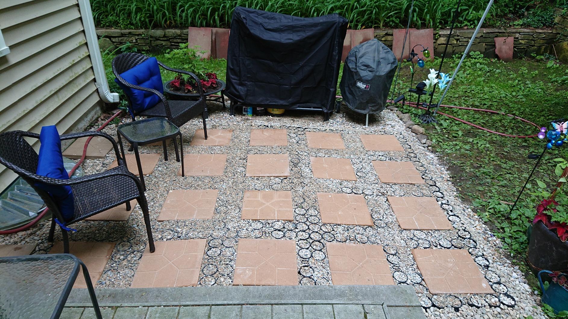 Deco Permeable Pavers | Designed as Driveway Pavers, Garden Pavers, Stepping Stone Support, for Walkways, Patios, Poolside, DIY | Outdoor Pavers | 1.8
