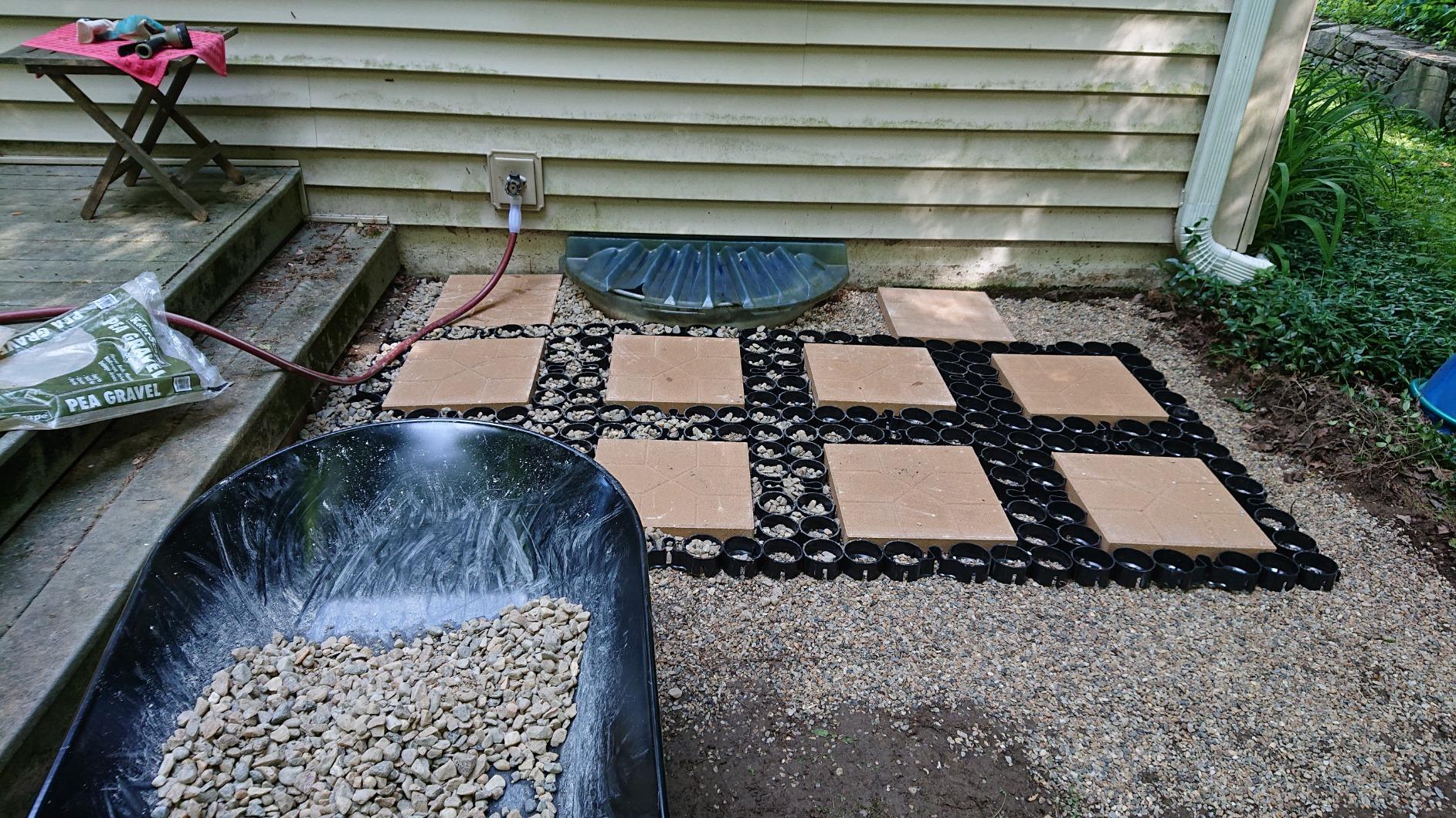 Deco Permeable Pavers | Designed as Driveway Pavers, Garden Pavers, Stepping Stone Support, for Walkways, Patios, Poolside, DIY | Outdoor Pavers | 1.8