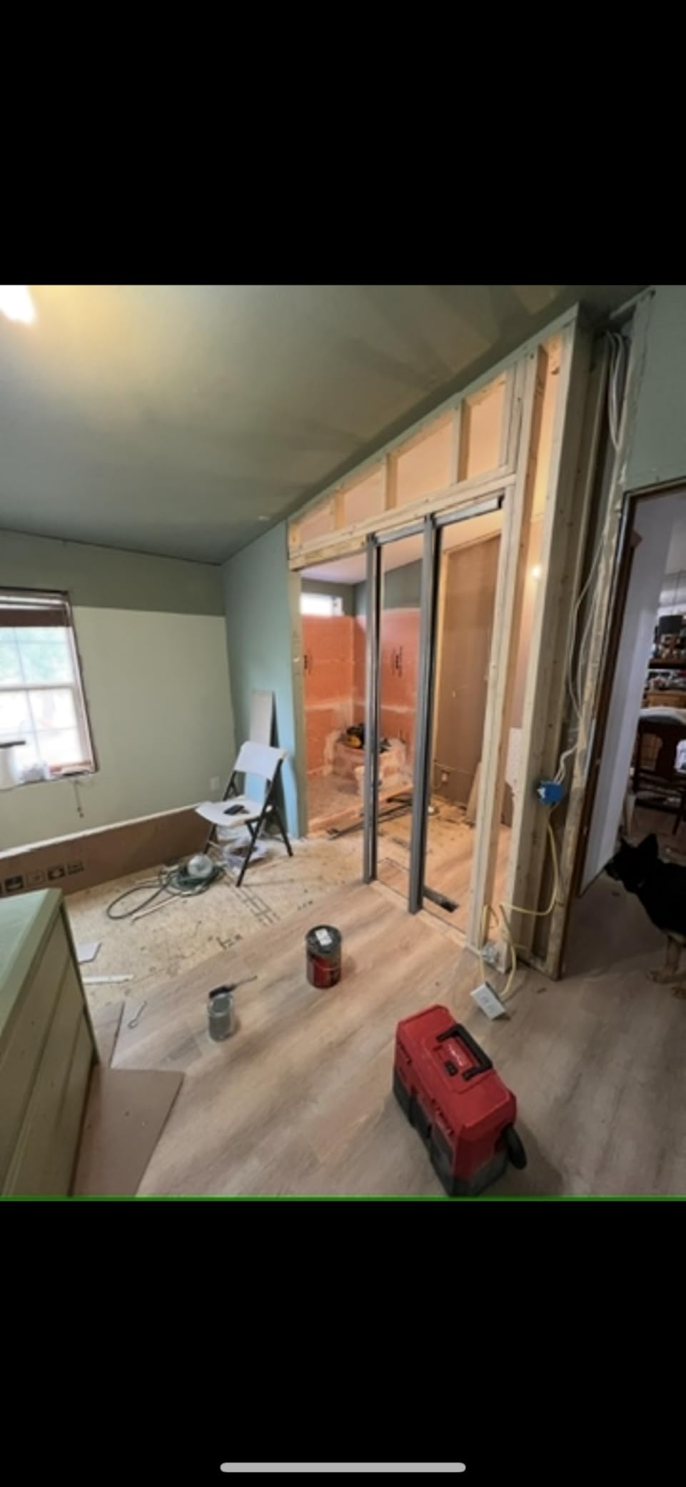 Johnson Hardware 1500 Soft Close Series Commercial Grade Pocket Door Frame for 2x4 Stud Wall (28 inch x 80 inch) customer photo 1