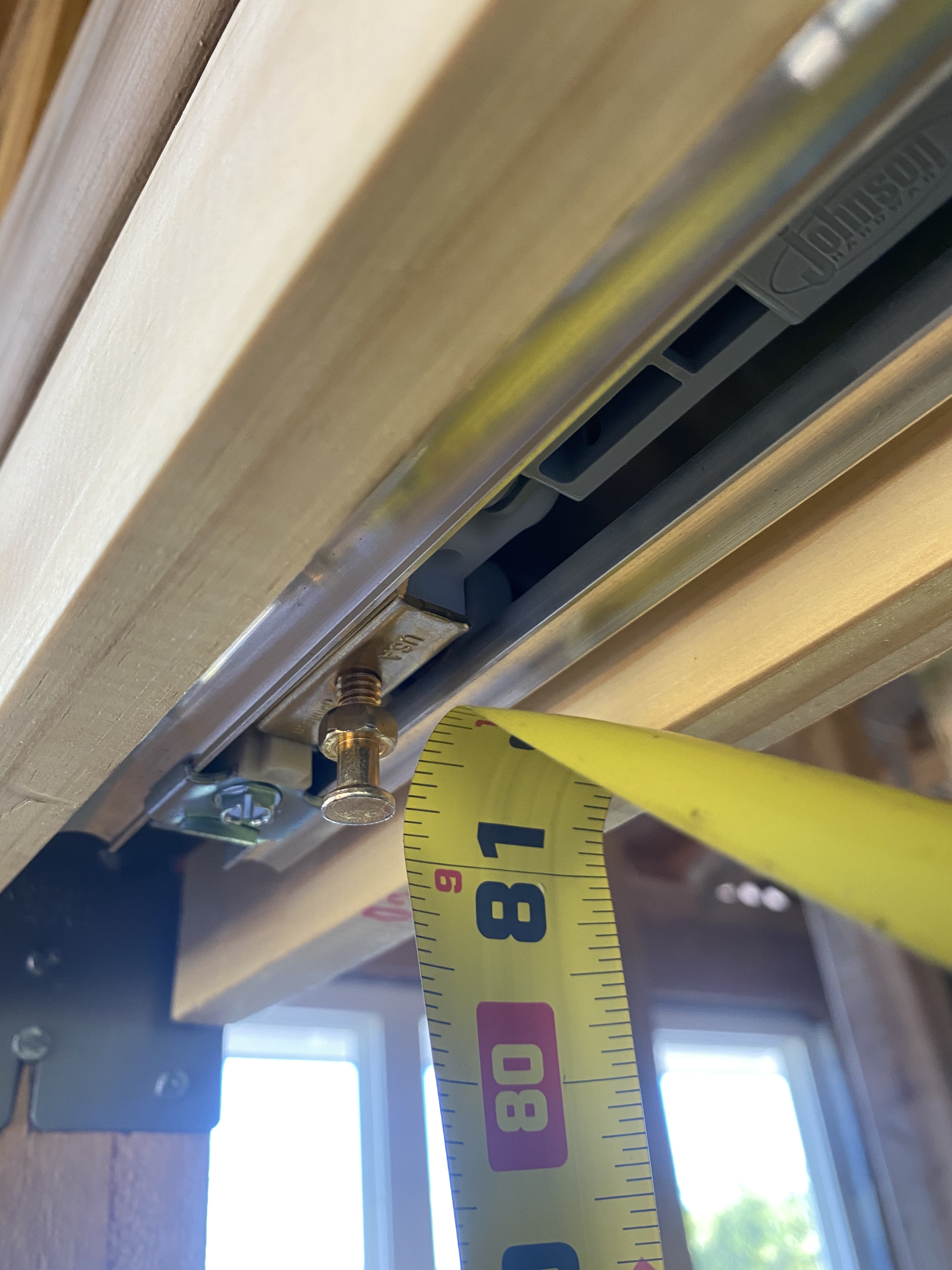 Johnson Hardware 1500 Soft Close Series Commercial Grade Pocket Door Frame for 2x4 Stud Wall (32 inch x 80 inch) customer photo 2