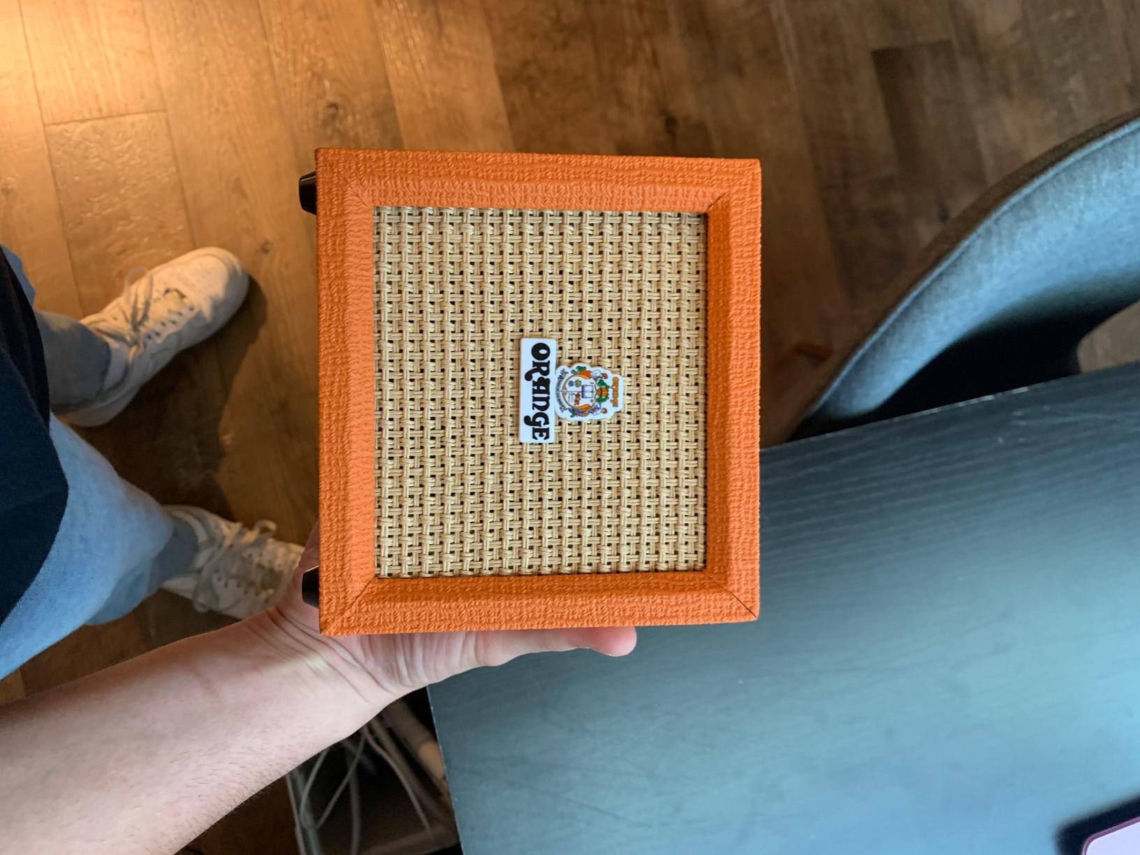 Orange Amps Crush Mini 3W - Black customer photo 2