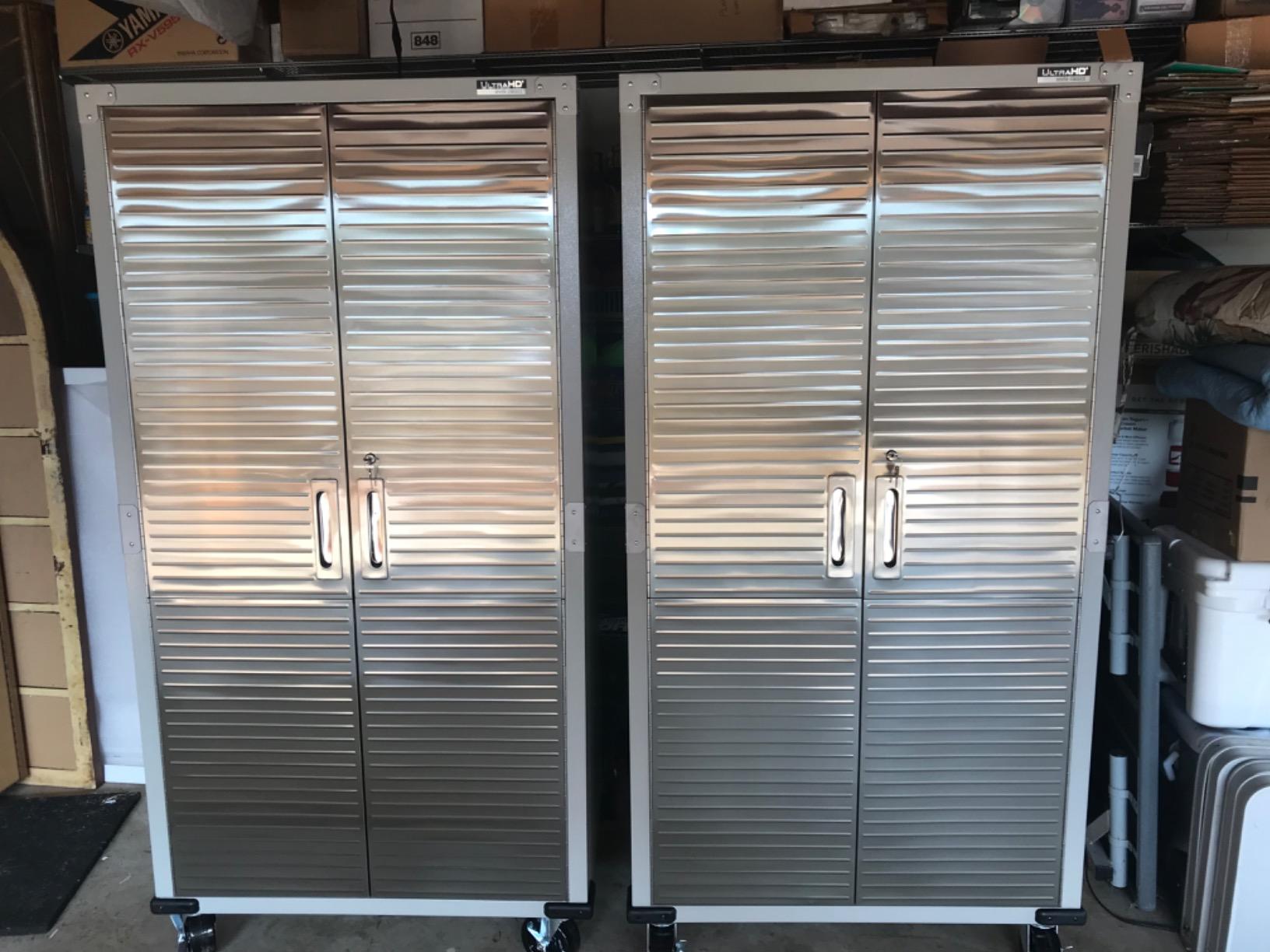 UltraHD Tall Storage Cabinet - Stainless Steel 2 Pack customer photo 1