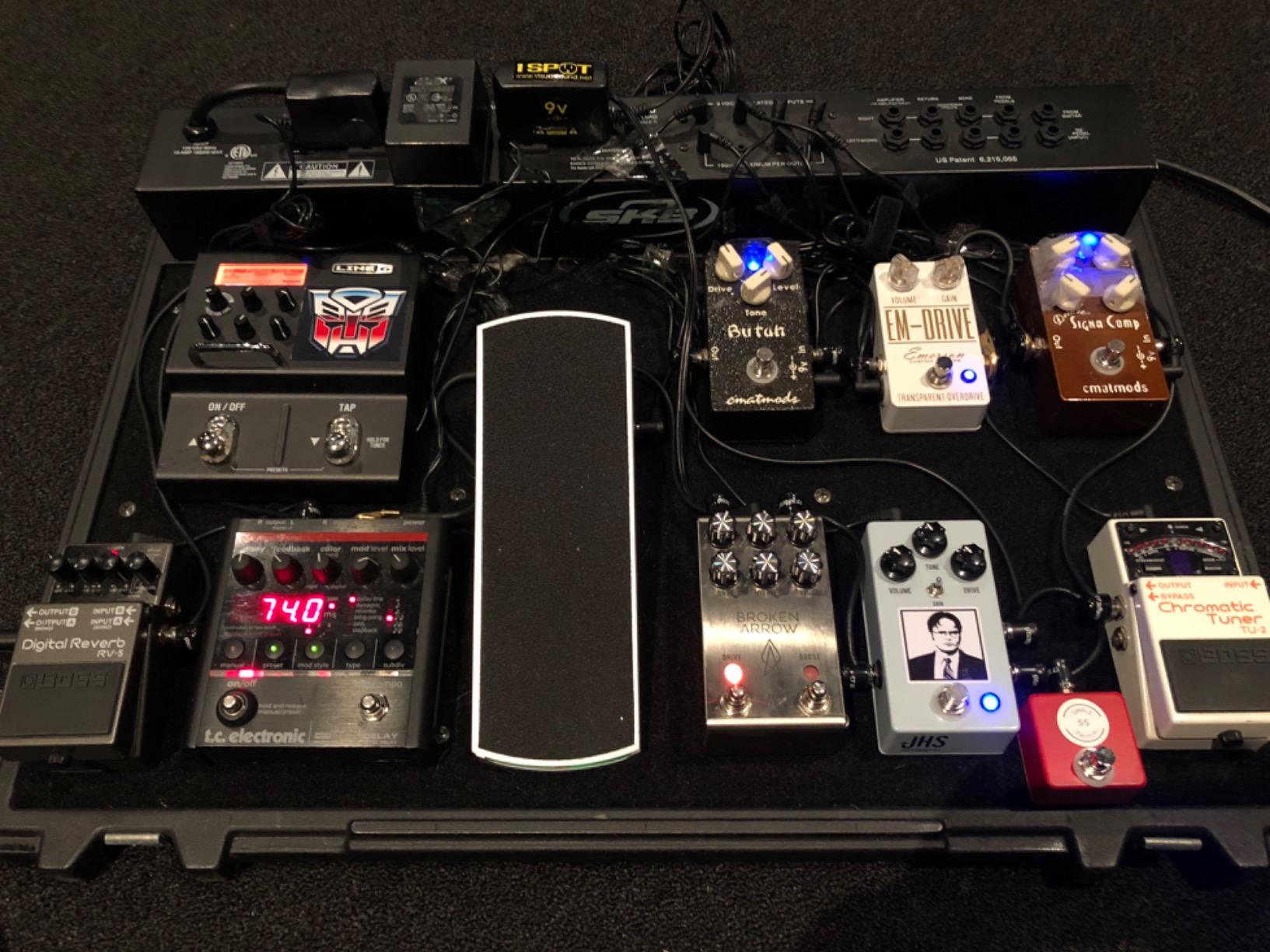 JHS Pedals Haunting Mids Sweepable Midrange EQ Guitar Effects Pedal customer photo 2