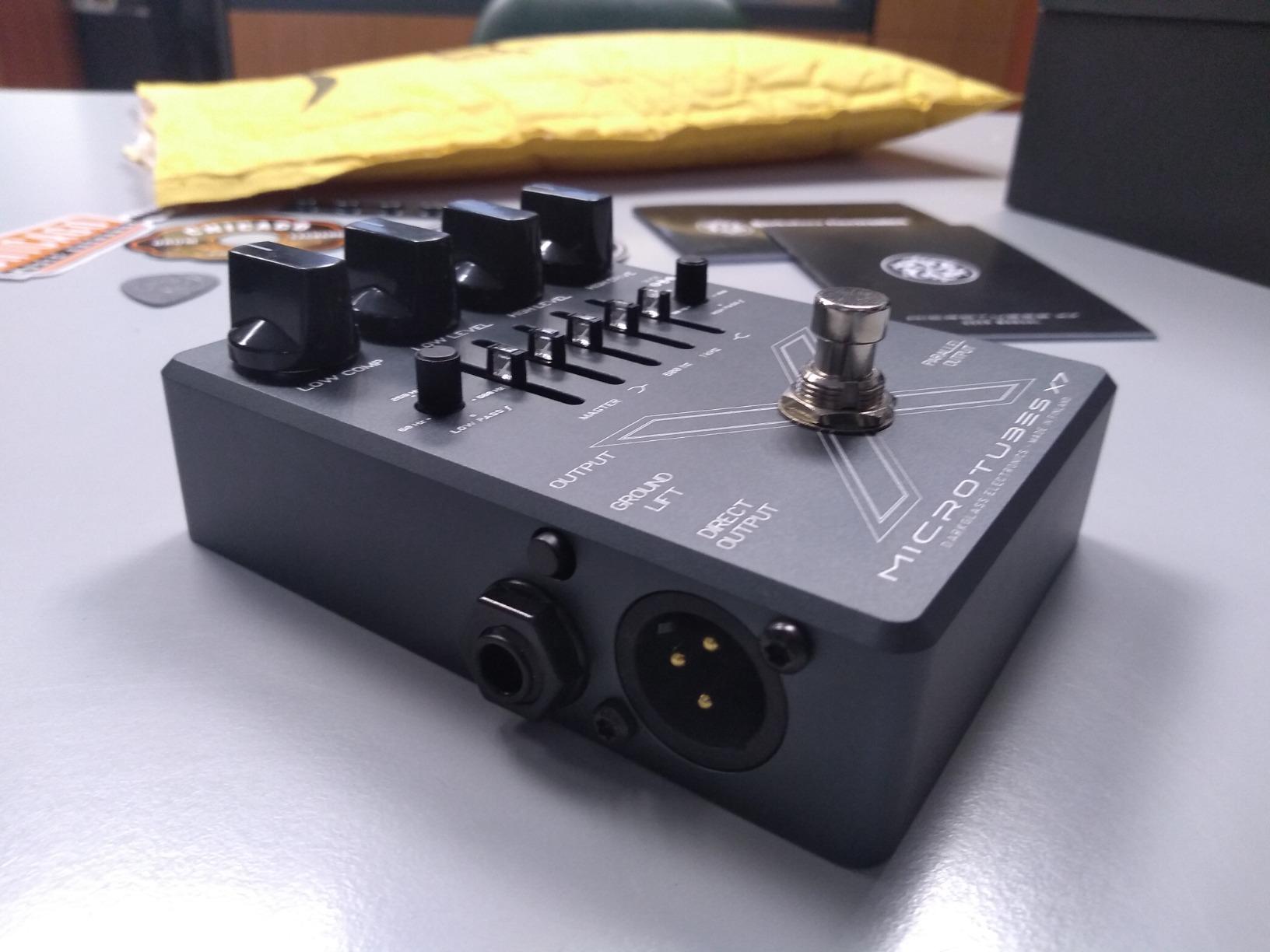 Darkglass Microtubes X Bass Preamp and Overdrive Pedal w/ 2 Variable Filtered Signals customer photo 2