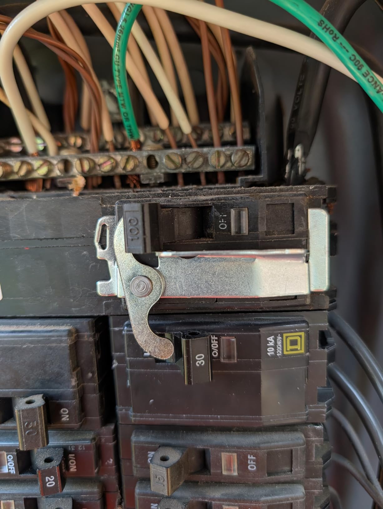 Square D Interlock Attachment, for Use with QO,Q1 Circuit Breakers customer photo 1