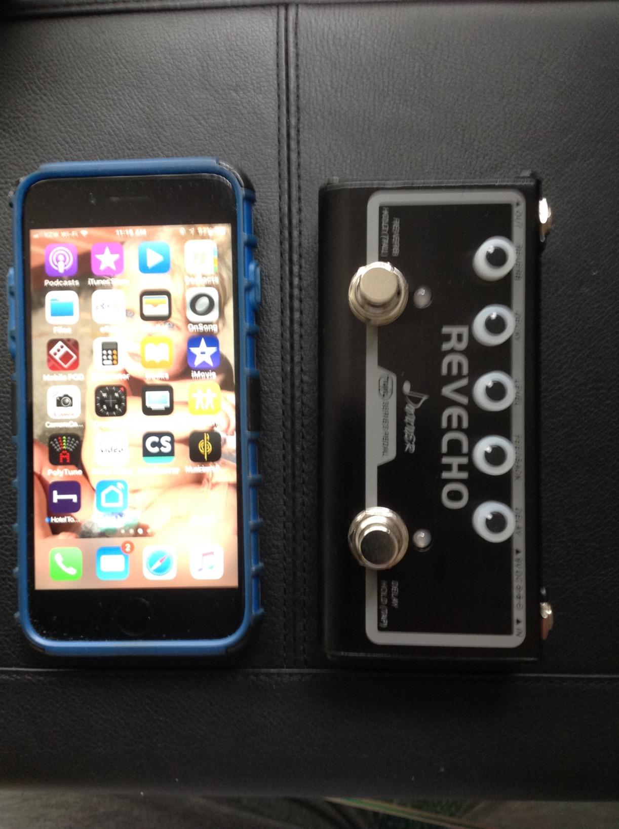 Donner Reverb Delay Pedal 2 in 1 Effects for Electric Guitar, Pedalboards, Revecho Pedal, 2 Modes with Tap Tempo Delay Guitar Effect Pedal customer photo 2