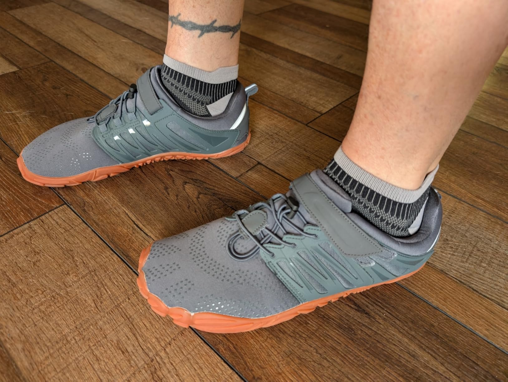 WHITIN Men's Minimalist Trail Runner | Wide Toe Box | Barefoot Inspired customer photo 2