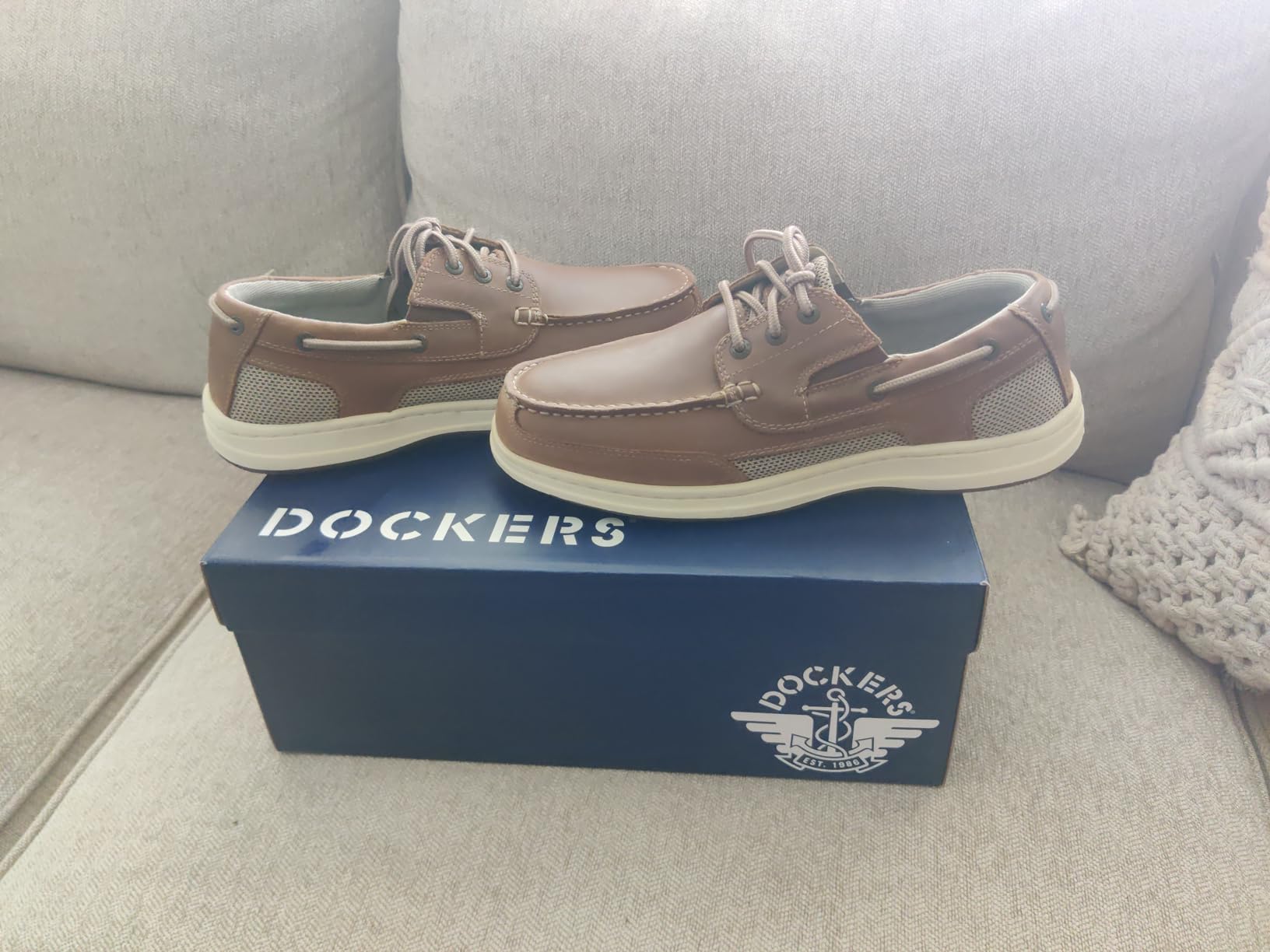 Timberland Men's Beacon Classic Leather Boat Shoes with Stain Defender customer photo 1