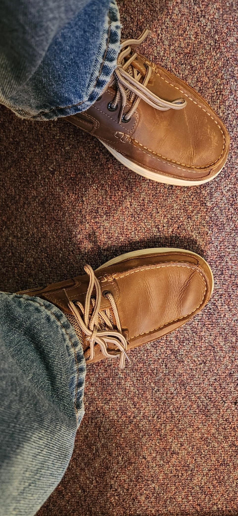 Timberland Men's Beacon Classic Leather Boat Shoes with Stain Defender customer photo 2